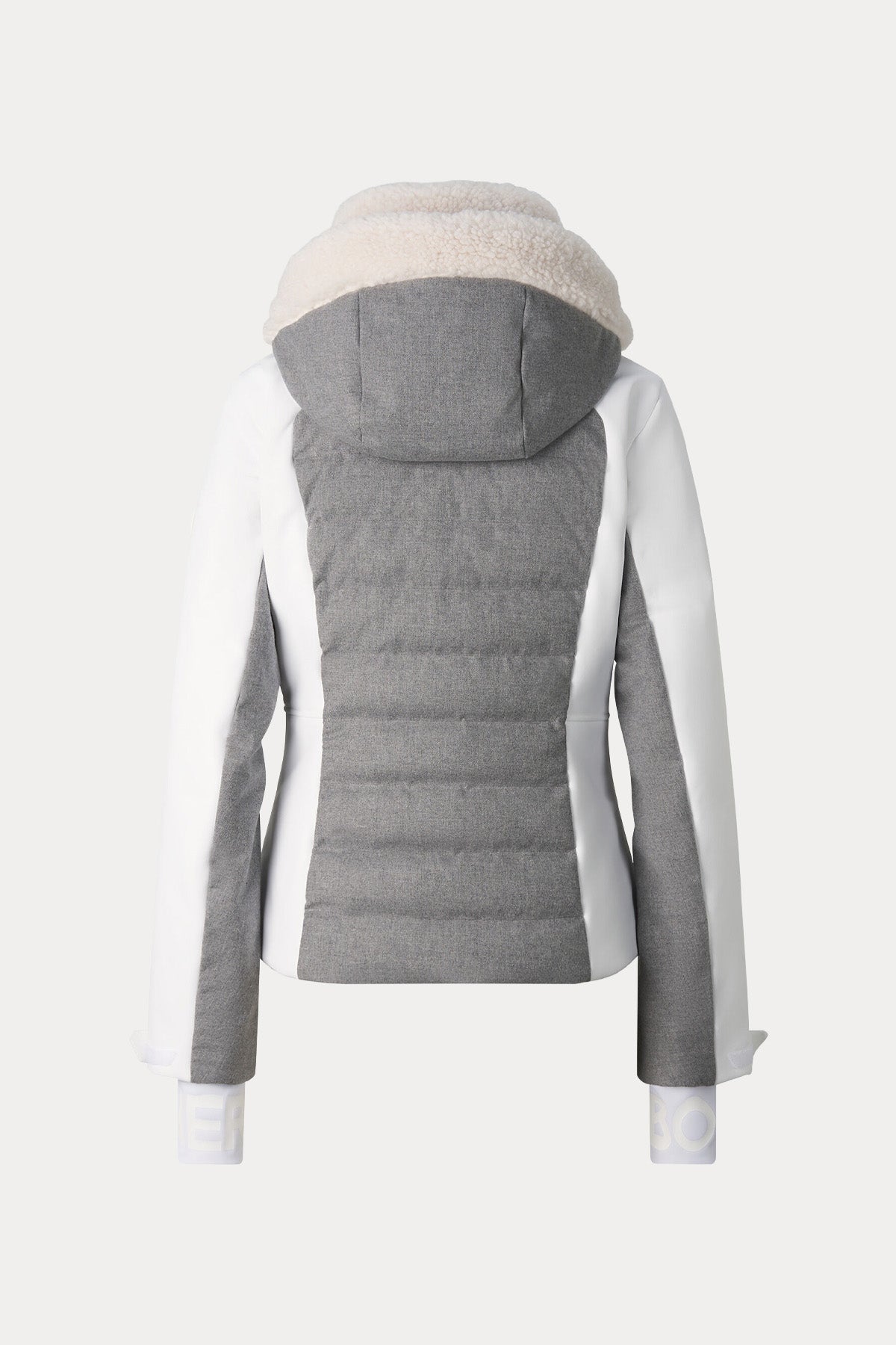 Bogner Linn Peluş Kapüşonlu Puffer Streç Kayak Ceketi