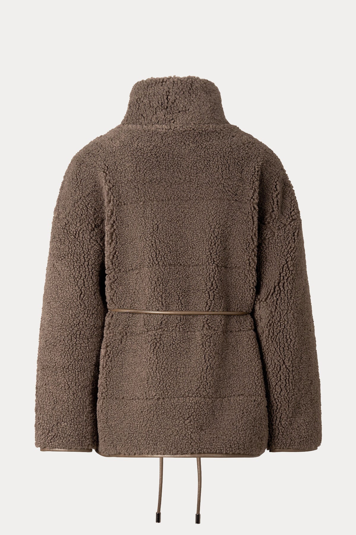 Bogner Kimberly Loose Fit Dik Yaka Peluş Ceket