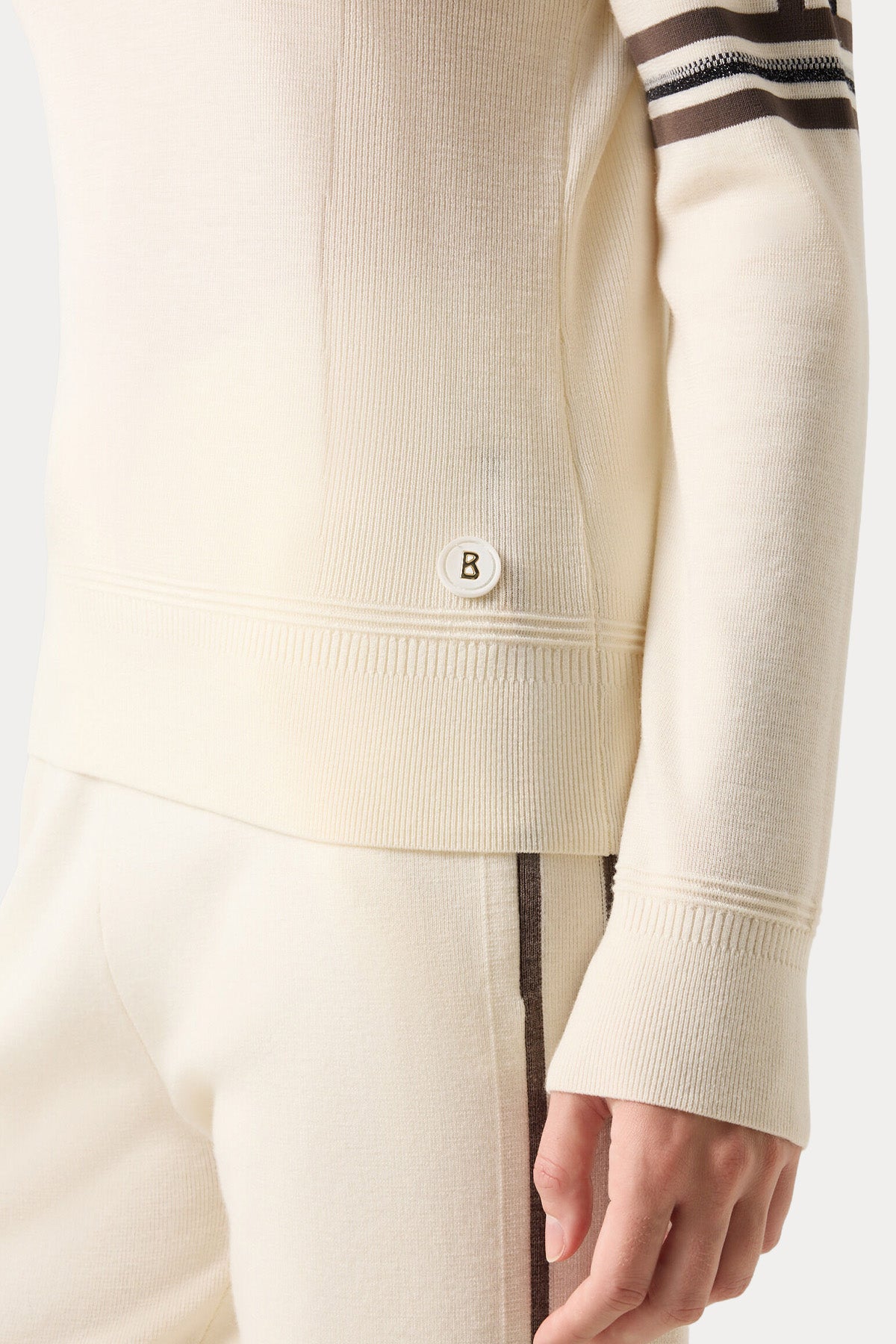 Bogner Louise Slim Fit İnce Örgü Yün Balıkçı Yaka Triko