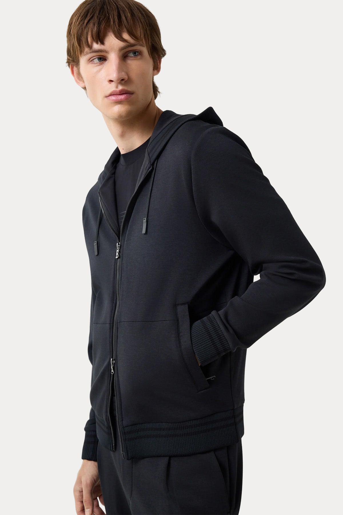 Bogner Forest Kapüşonlu Streç Sweatshirt Ceket