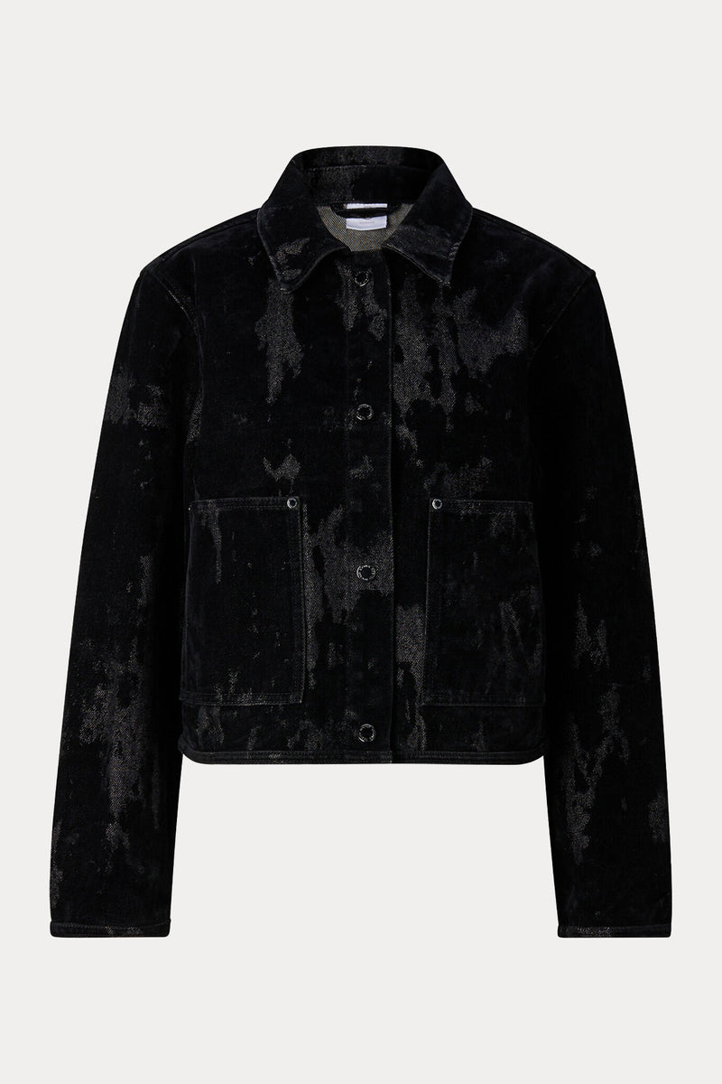 Bogner Lore Loose Fit Desenli Kadife Ceket