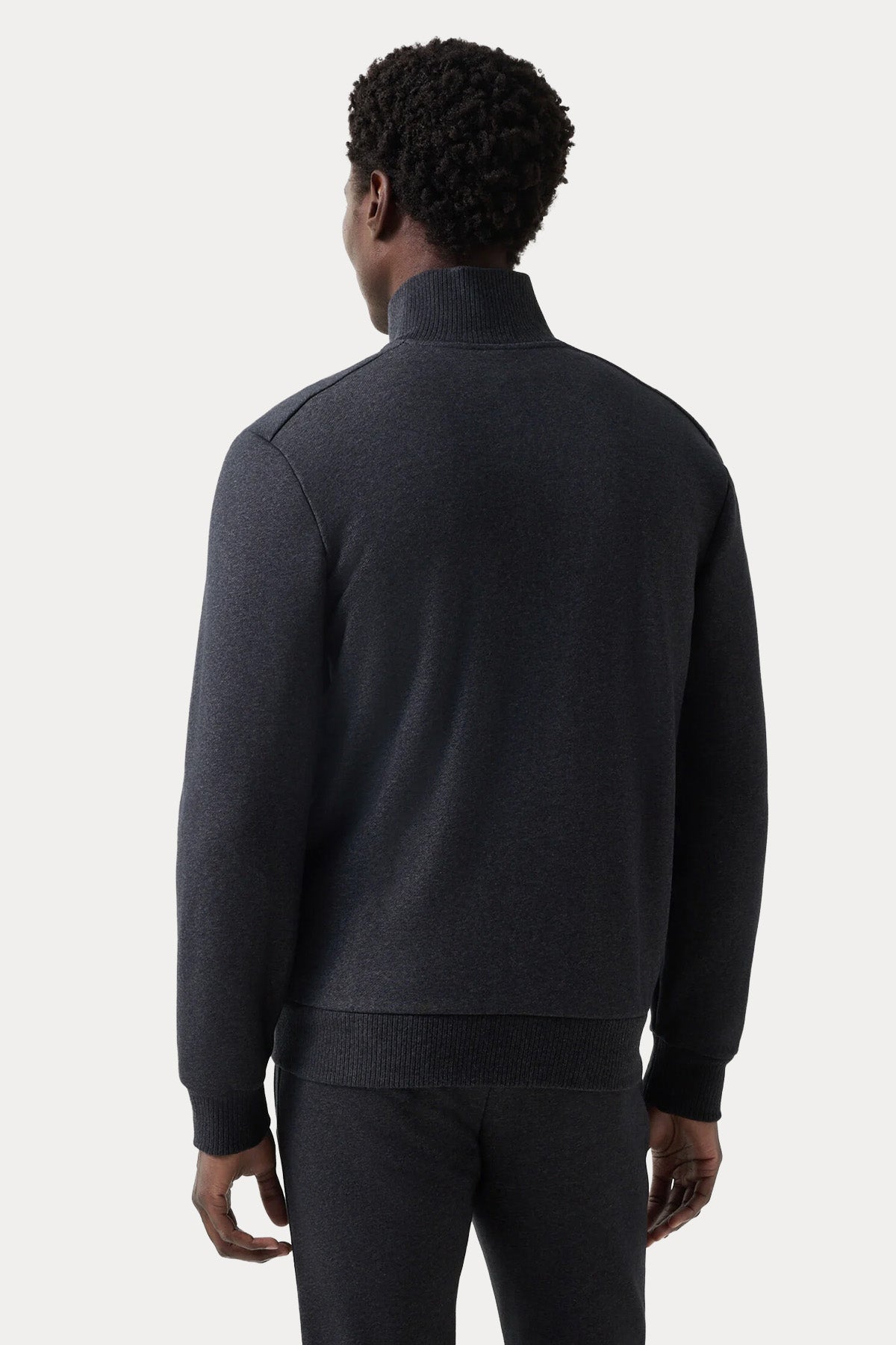 Bogner Winston Regular Fit Şardonlu Dik Yaka Sweatshirt Ceket