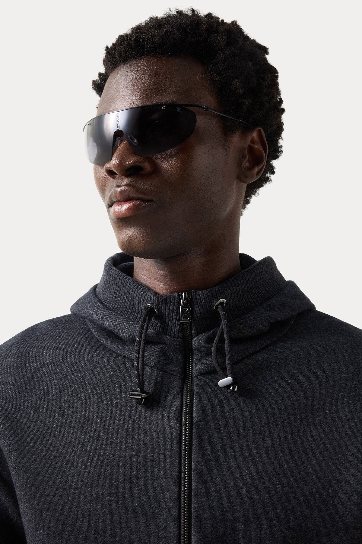 Bogner Walker Yarım Fermuarlı Şardonlu Kapüşonlu Sweatshirt