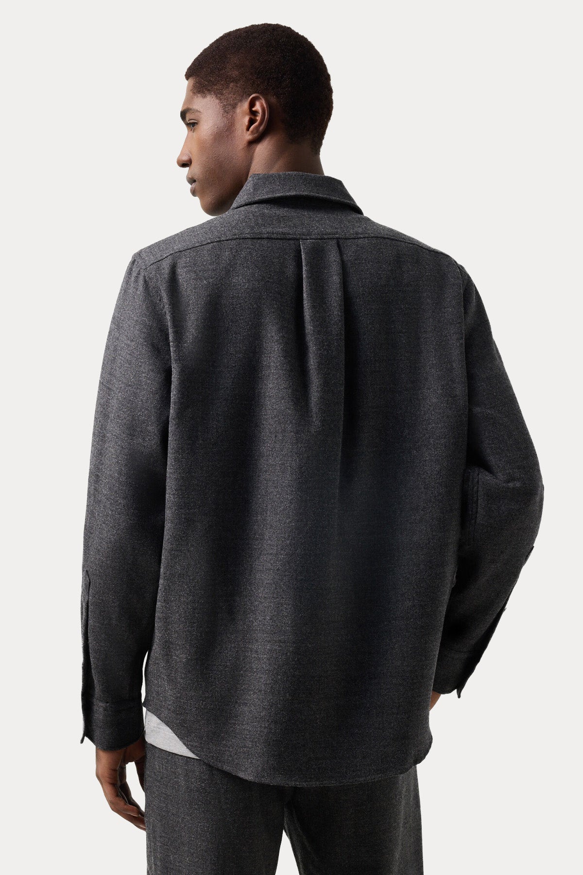 Bogner Heiko Relaxed Fit Cep Detaylı Yün Gömlek