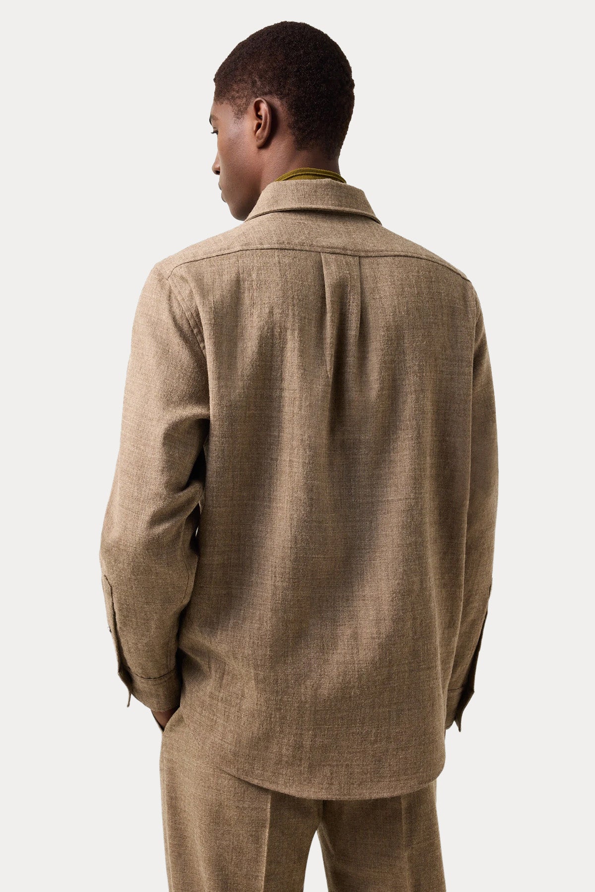 Bogner Heiko Relaxed Fit Cep Detaylı Yün Gömlek