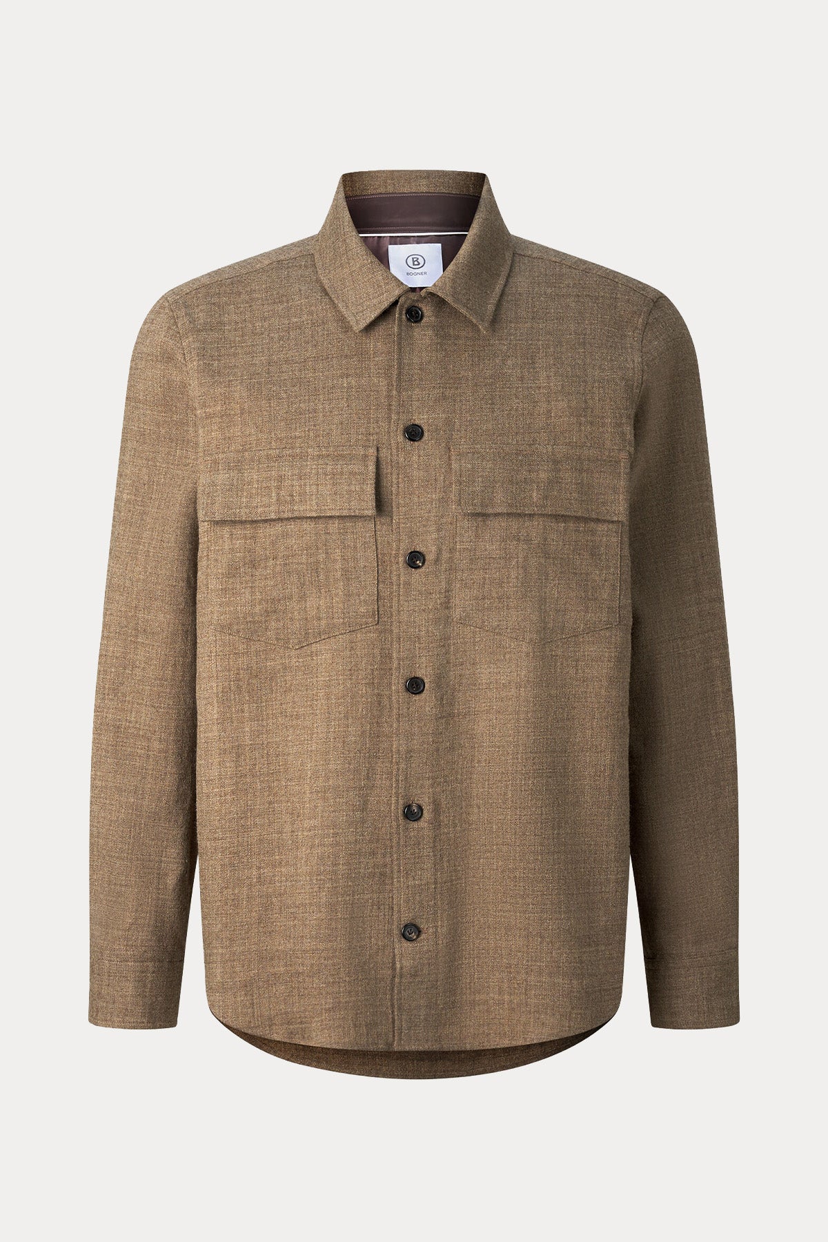 Bogner Heiko Relaxed Fit Cep Detaylı Yün Gömlek