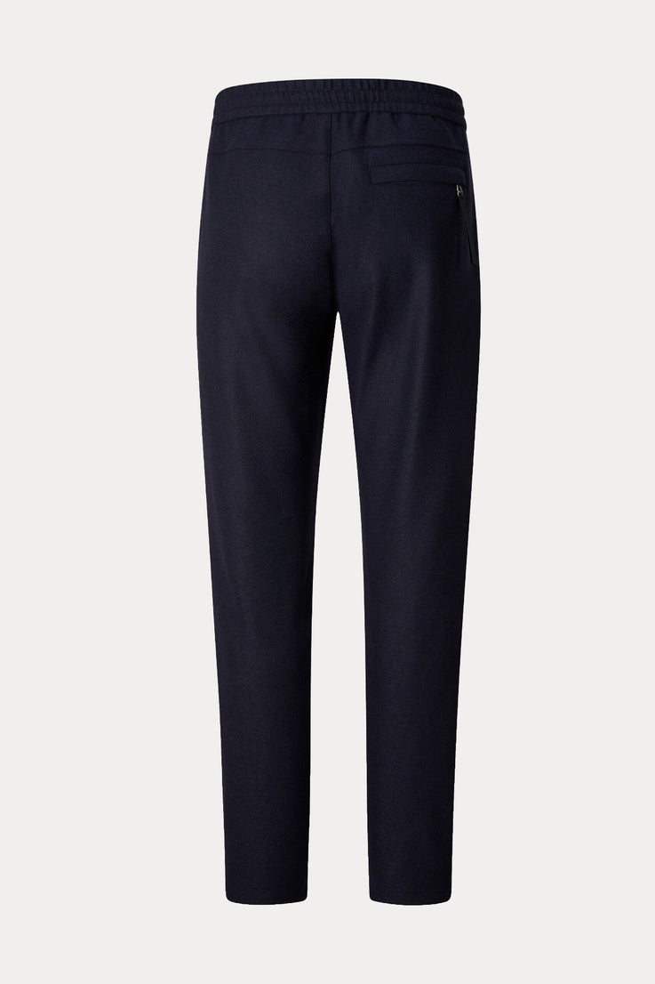 Bogner Boris Slim Fit Beli Lastikli Streç Yün Pantolon
