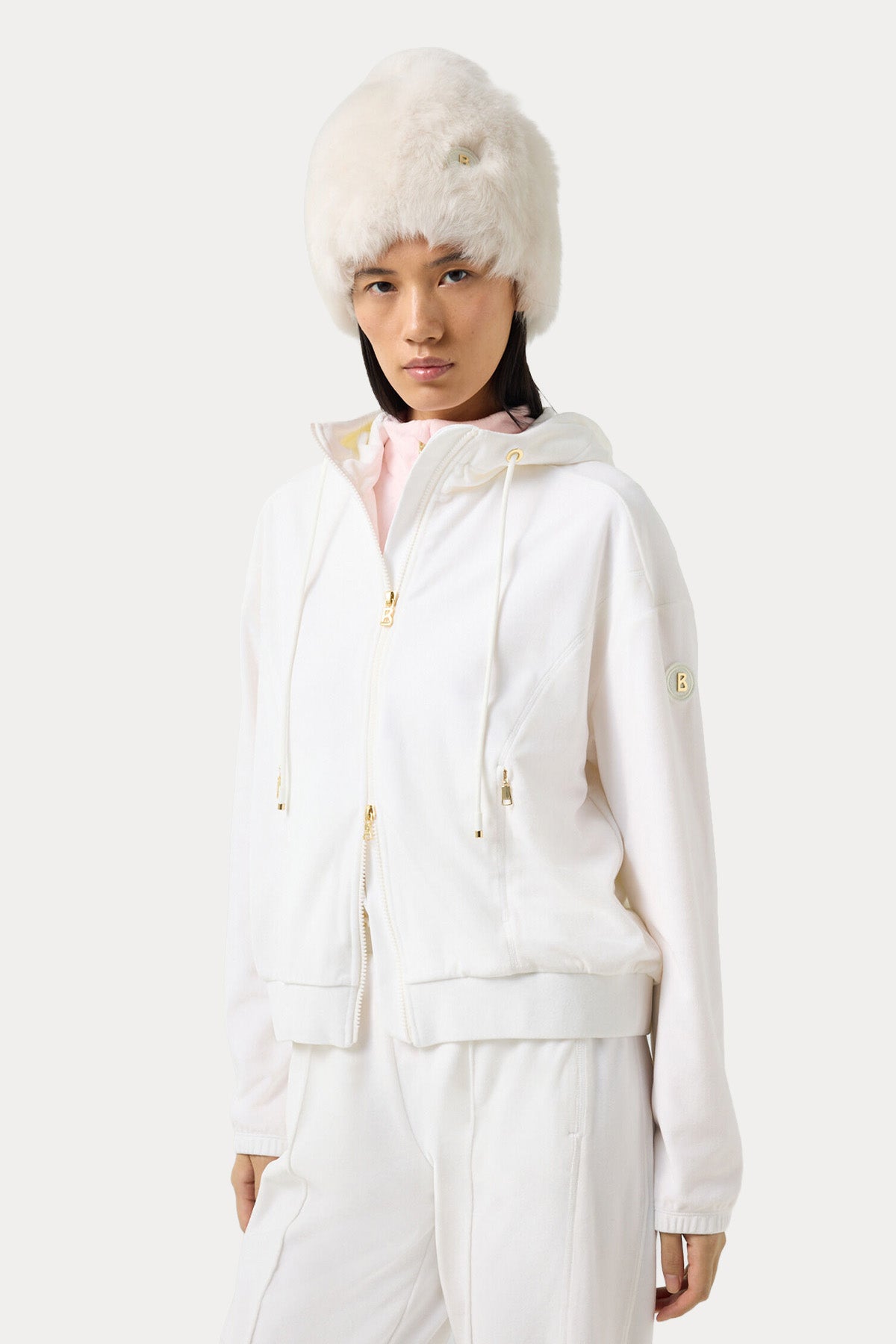 Bogner Francine Loose Fit Kapüşonlu Ceket