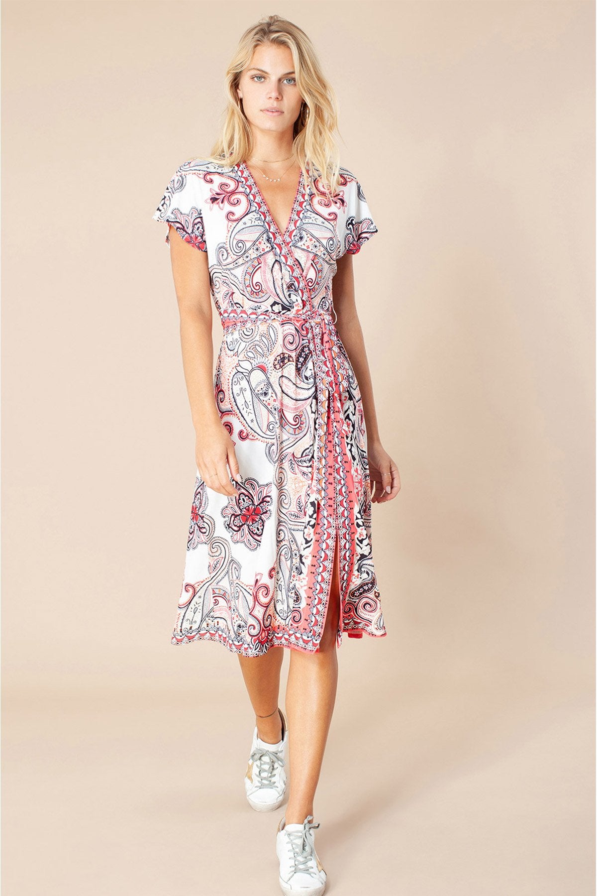 Hale Bob Kruvaze Elbise-Libas Trendy Fashion Store