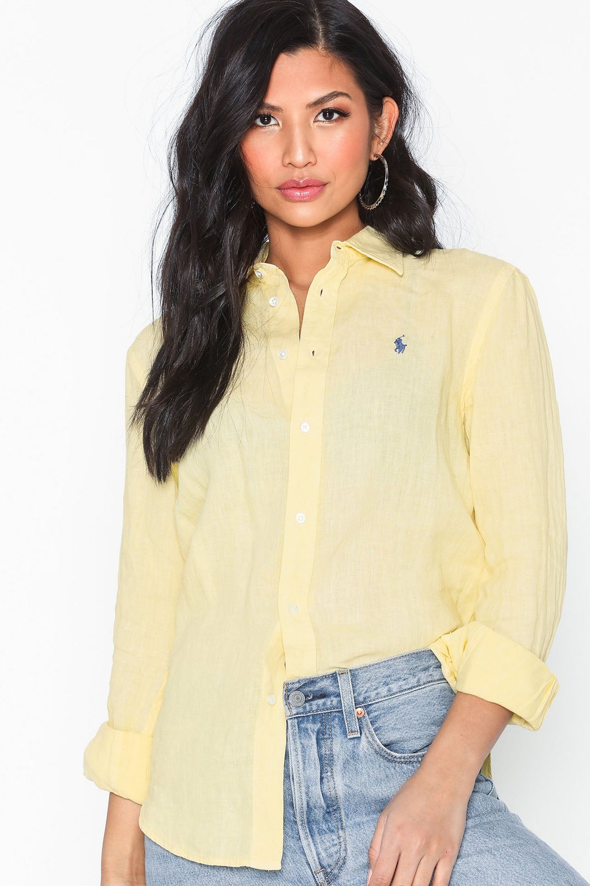 Polo Ralph Lauren Relaxed Fit Keten Gömlek-Libas Trendy Fashion Store