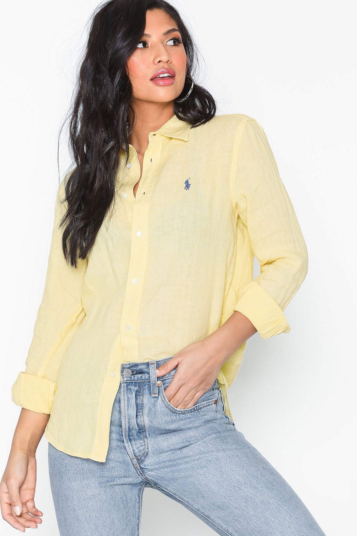 Polo Ralph Lauren Relaxed Fit Keten Gömlek-Libas Trendy Fashion Store