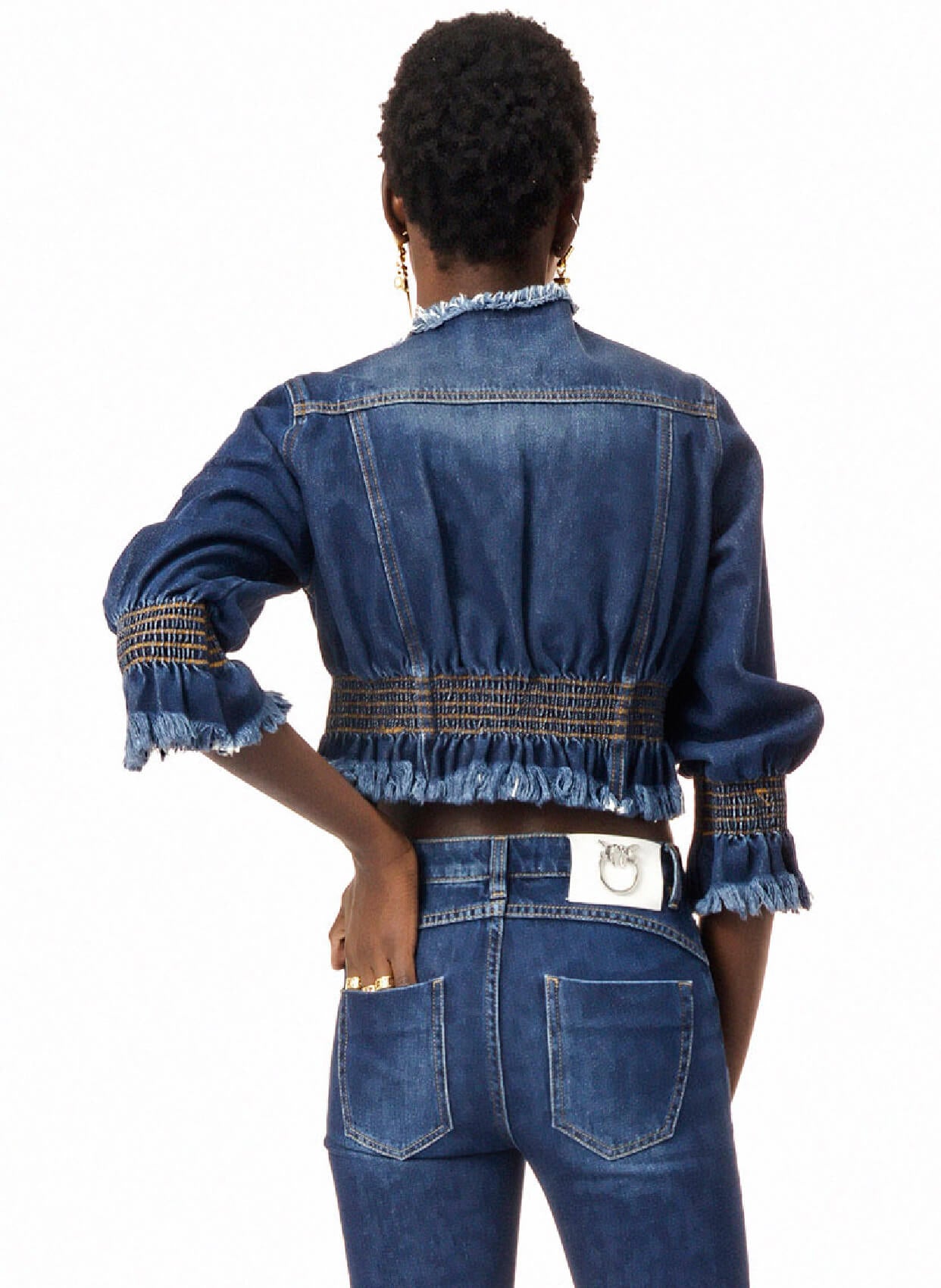 PINKO CEKET 1B130H Y4H9 G22-Libas Trendy Fashion Store