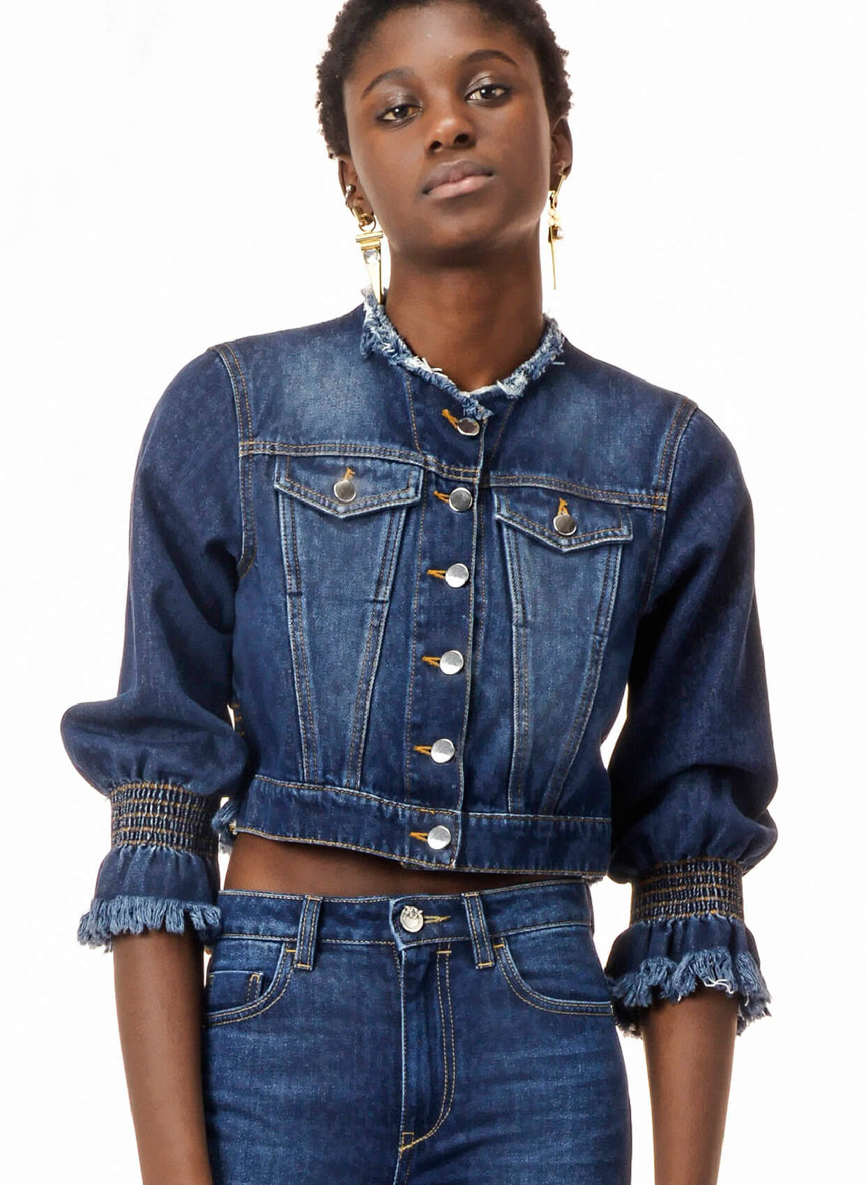 PINKO CEKET 1B130H Y4H9 G22-Libas Trendy Fashion Store