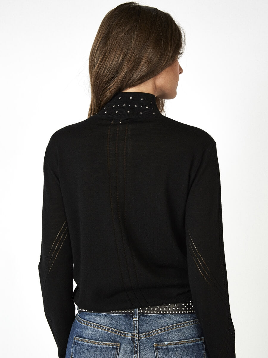 BERENICE TRİKO 07STING6UMT BLACK-Libas Trendy Fashion Store