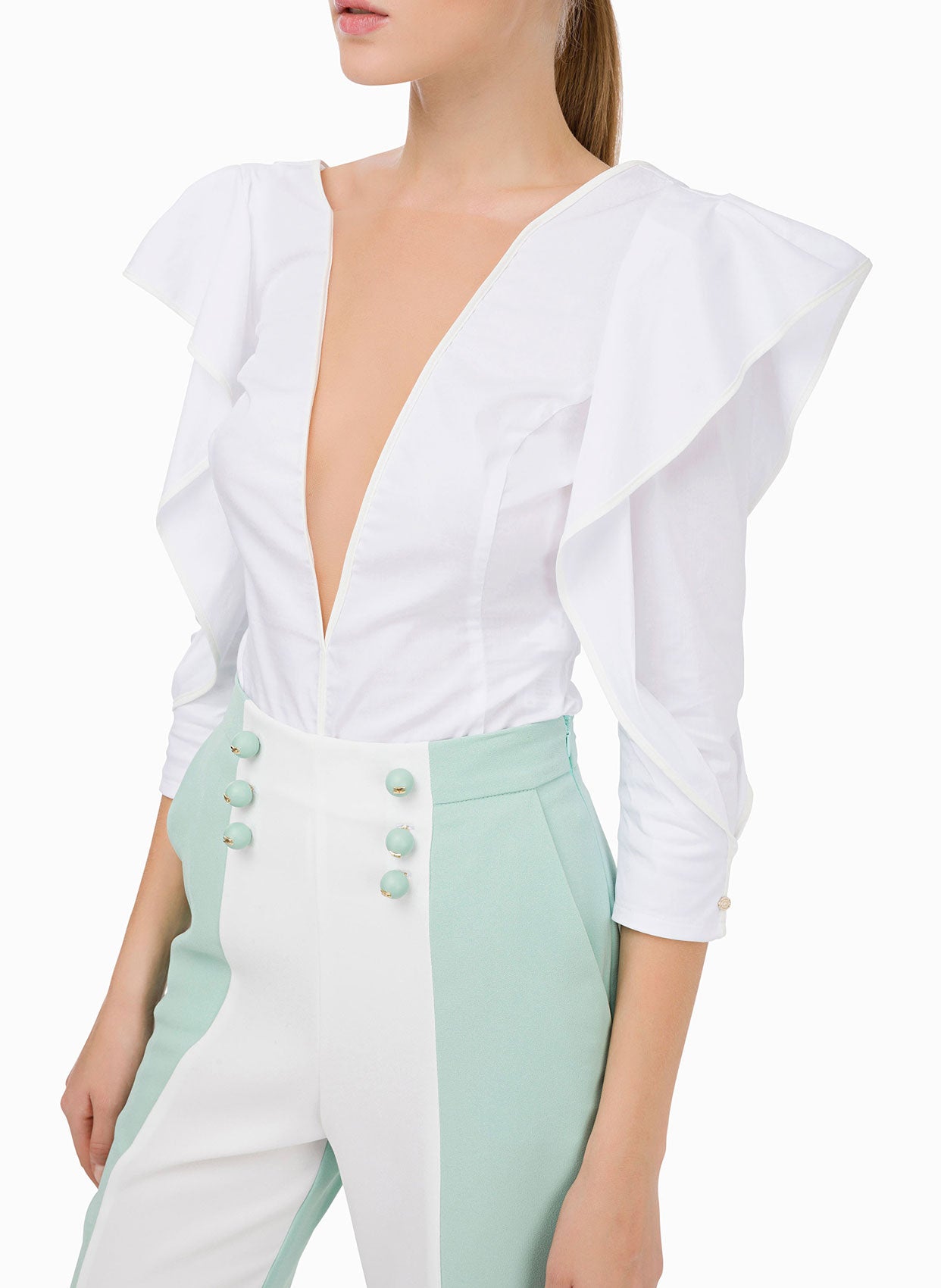 Elisabetta Franchi Bluz-Libas Trendy Fashion Store