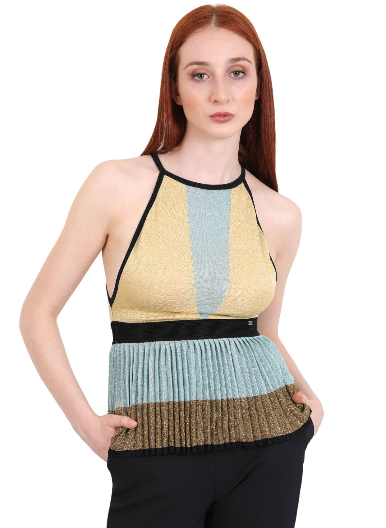 Elisabetta Franchi Bluz-Libas Trendy Fashion Store