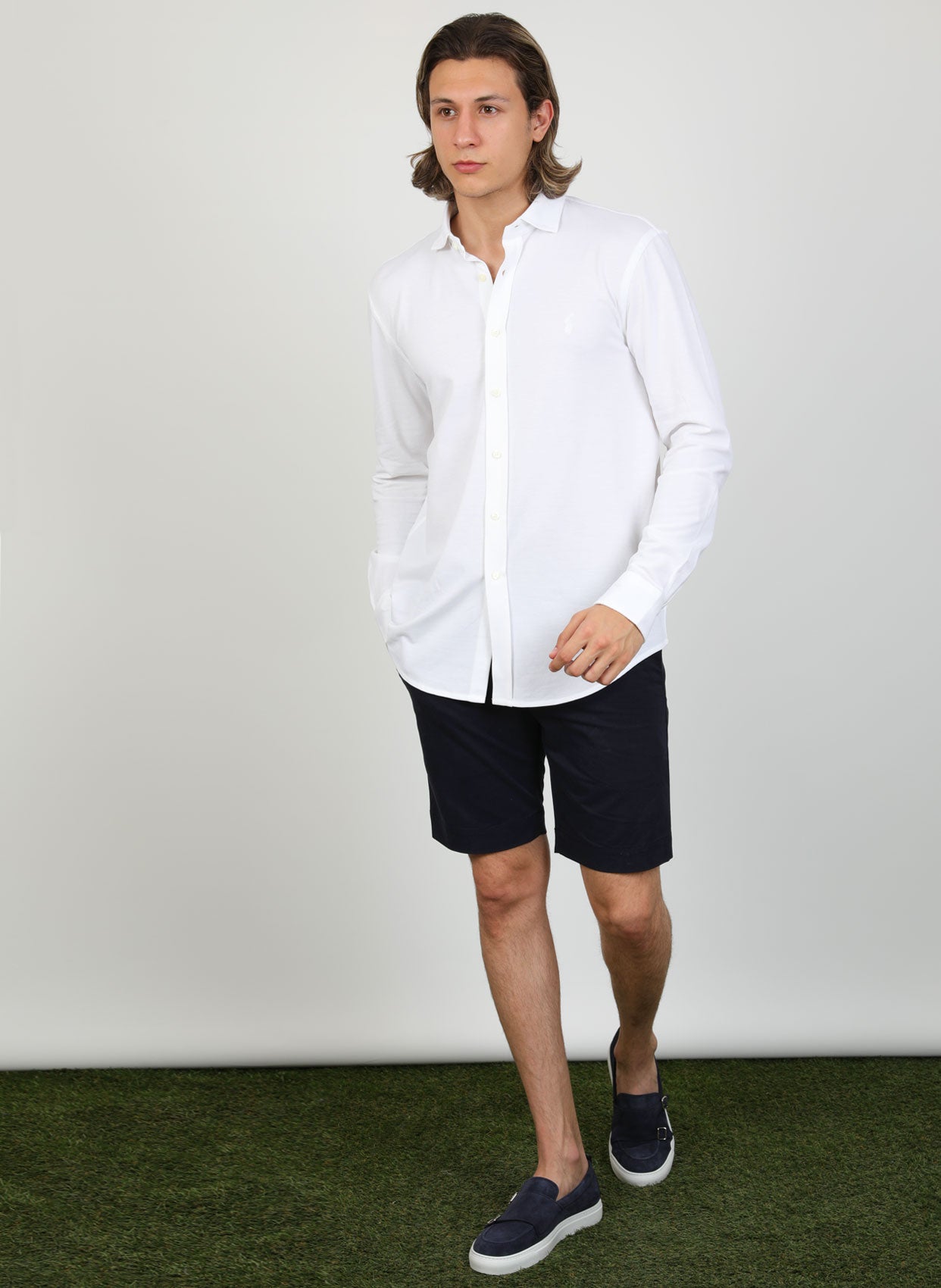 Polo Ralph Lauren Featherweight Mesh Gömlek-Libas Trendy Fashion Store