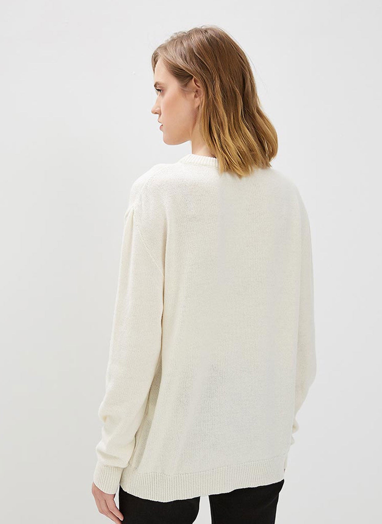 Chiara Ferragni Uzun Triko-Libas Trendy Fashion Store