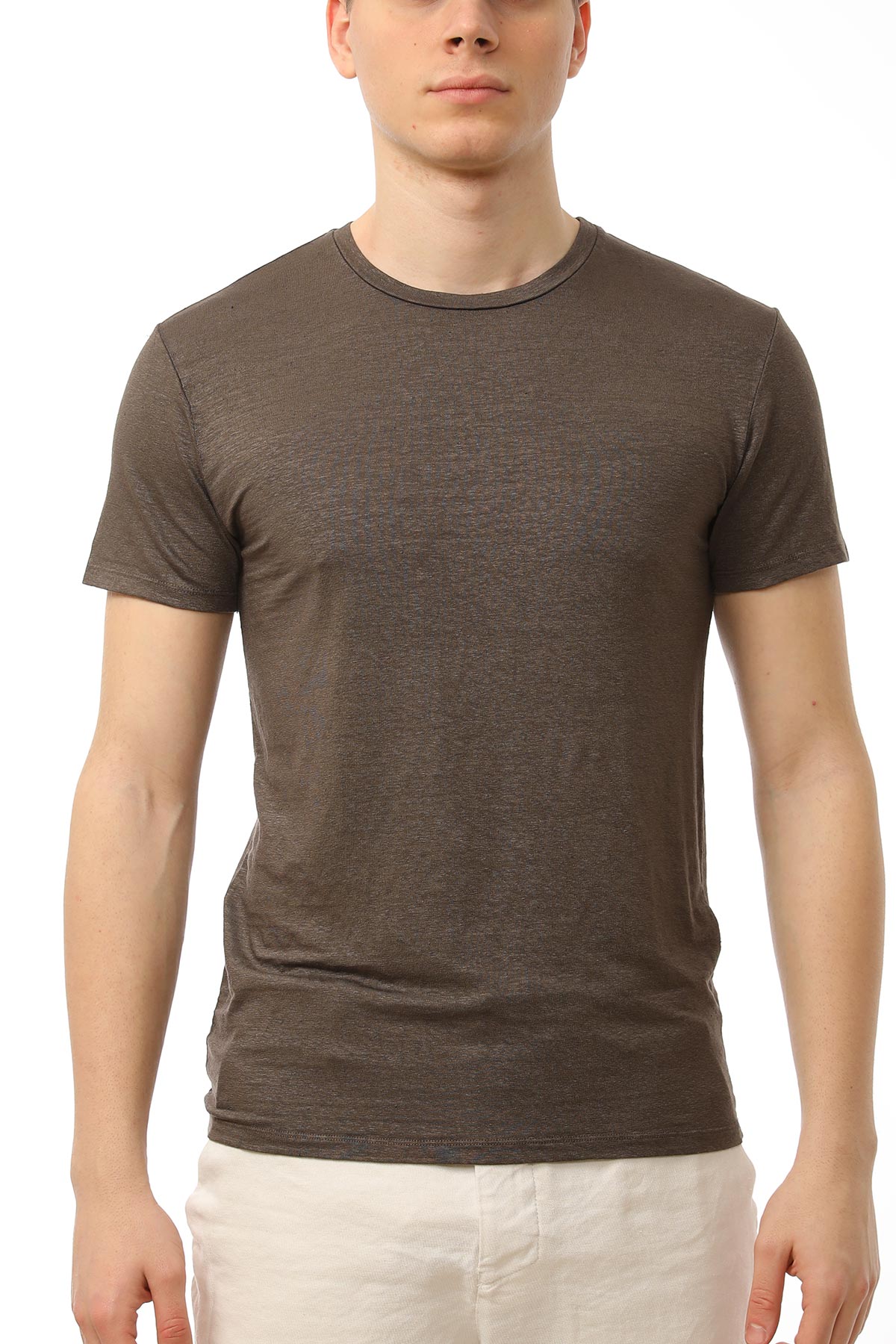 Manifattura Stretch Keten T-shirt-Libas Trendy Fashion Store