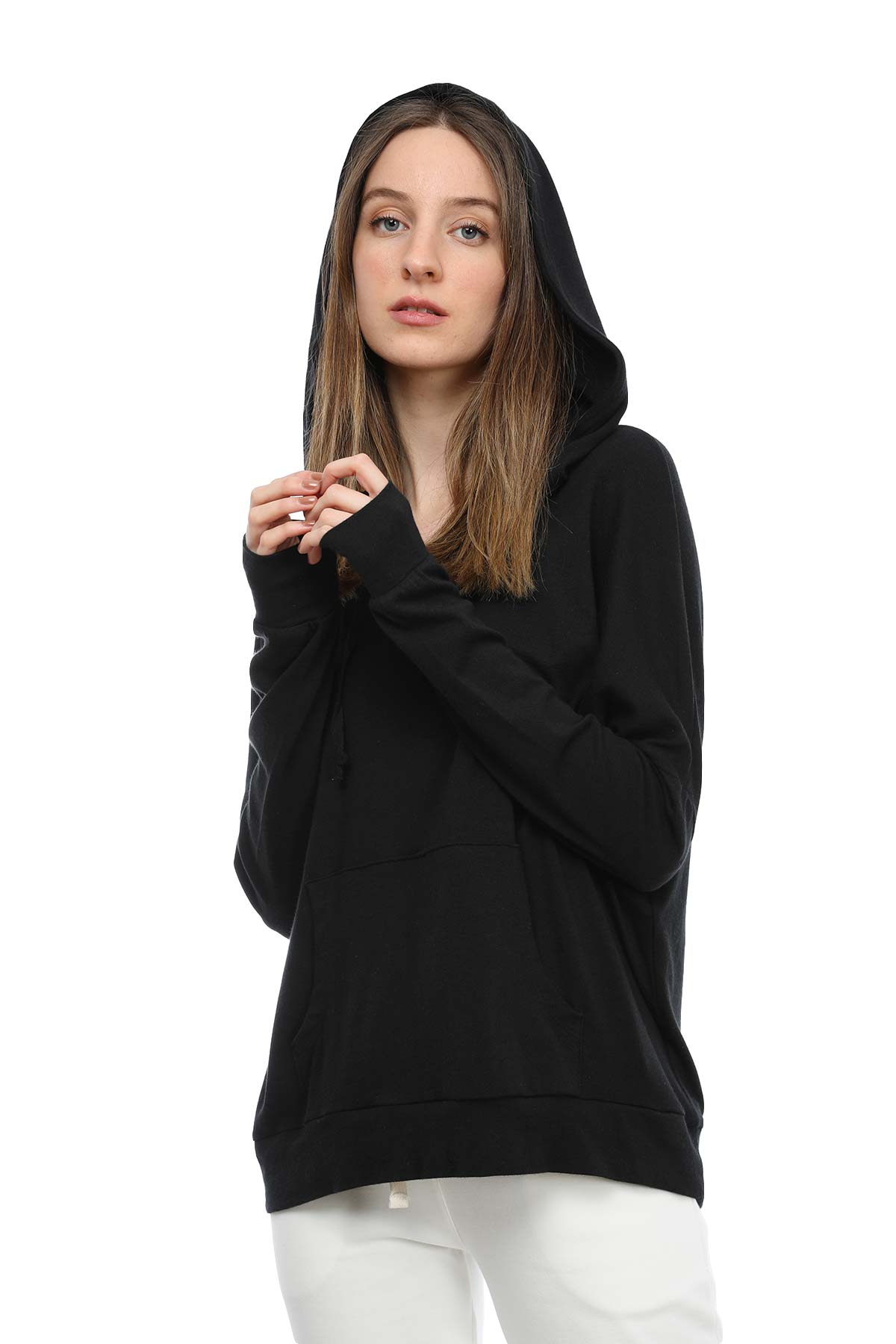 Tru Kapüşonlu Sweatshirt-Libas Trendy Fashion Store