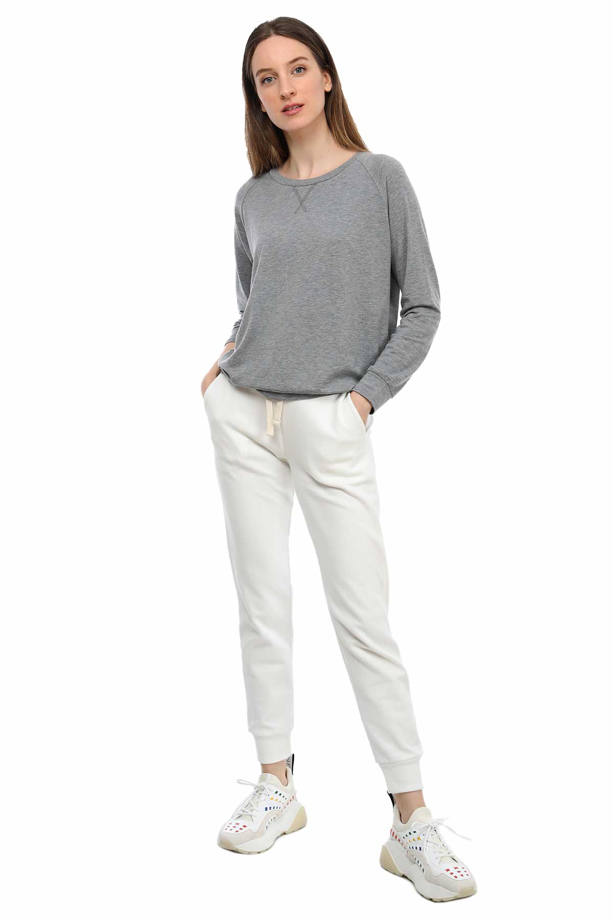 Tru Kayık Yaka Sweatshirt-Libas Trendy Fashion Store