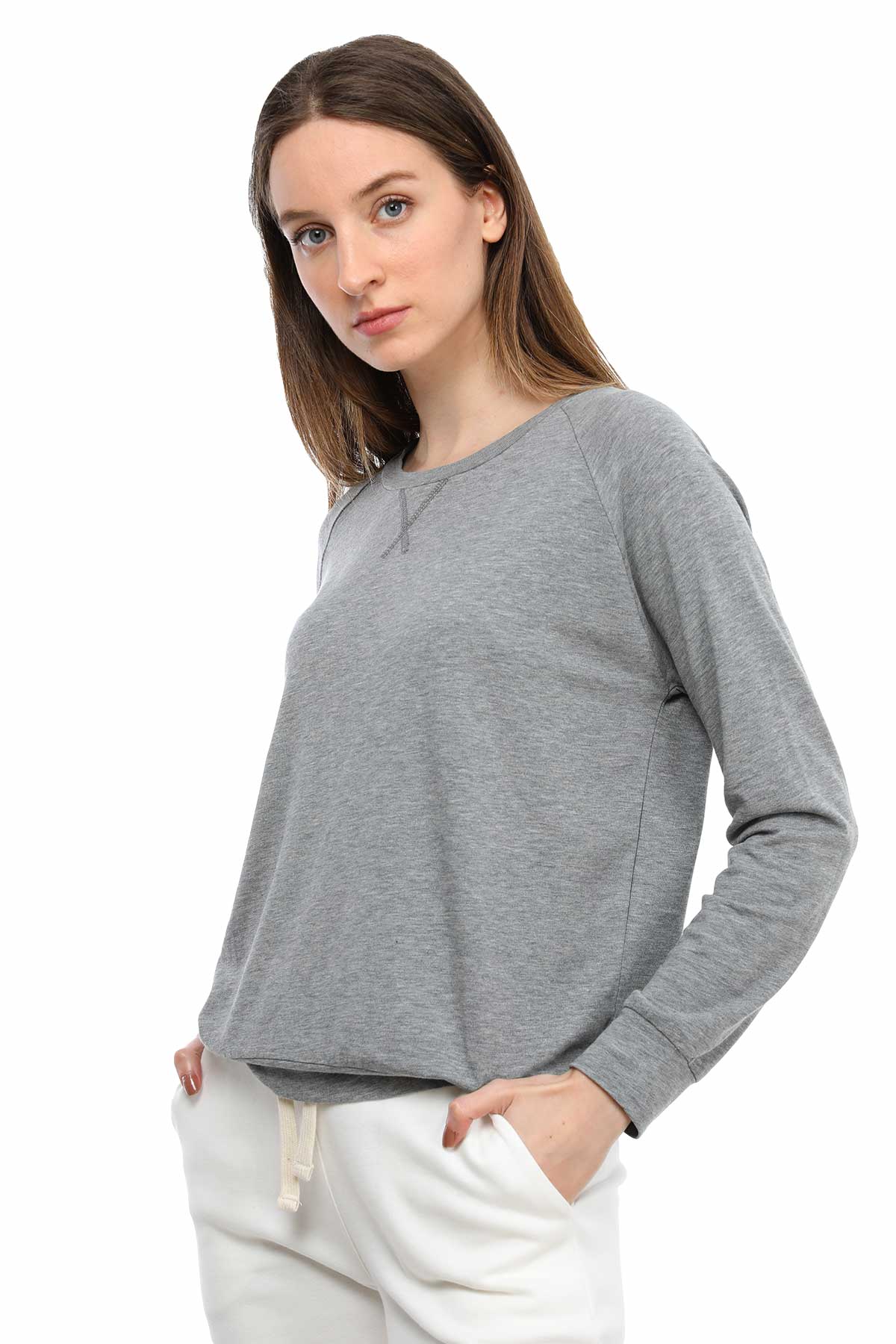 Tru Kayık Yaka Sweatshirt-Libas Trendy Fashion Store
