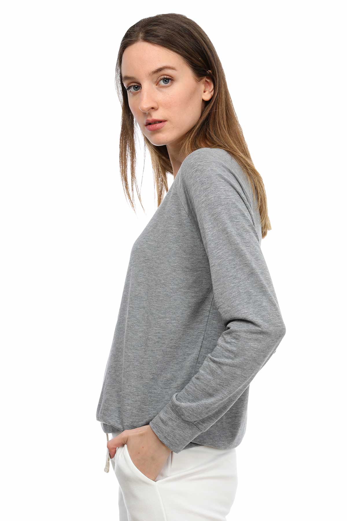 Tru Kayık Yaka Sweatshirt-Libas Trendy Fashion Store