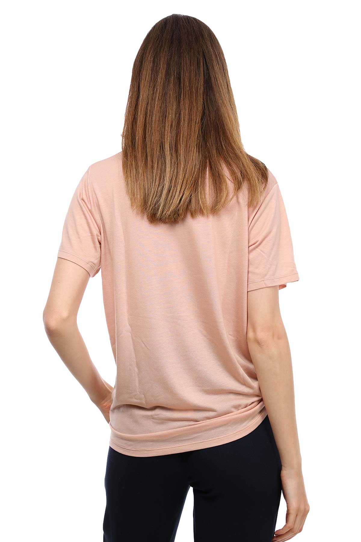 Tru Bisiklet Yaka T-shirt-Libas Trendy Fashion Store