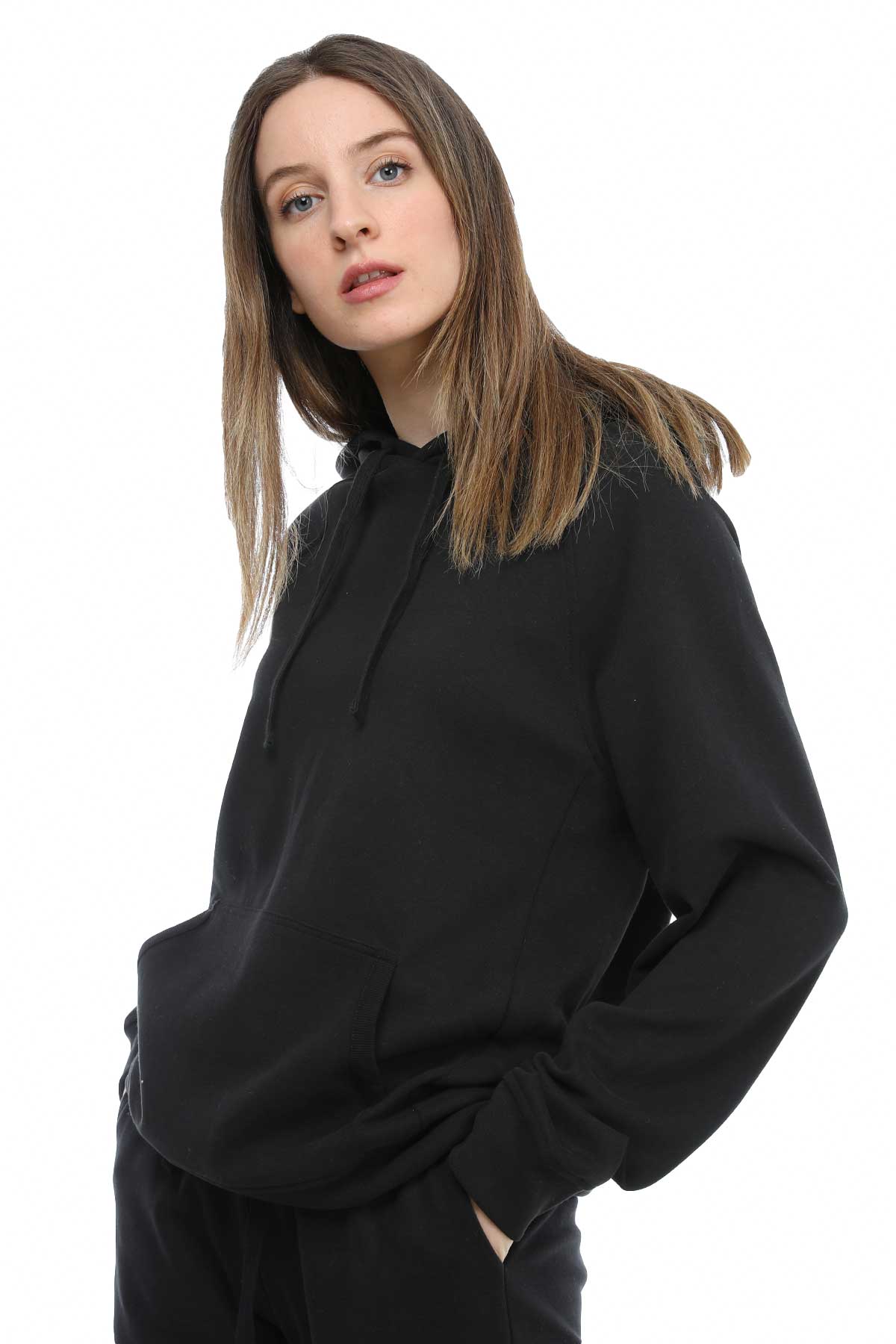 Tru Kapüşonlu Sweatshirt-Libas Trendy Fashion Store
