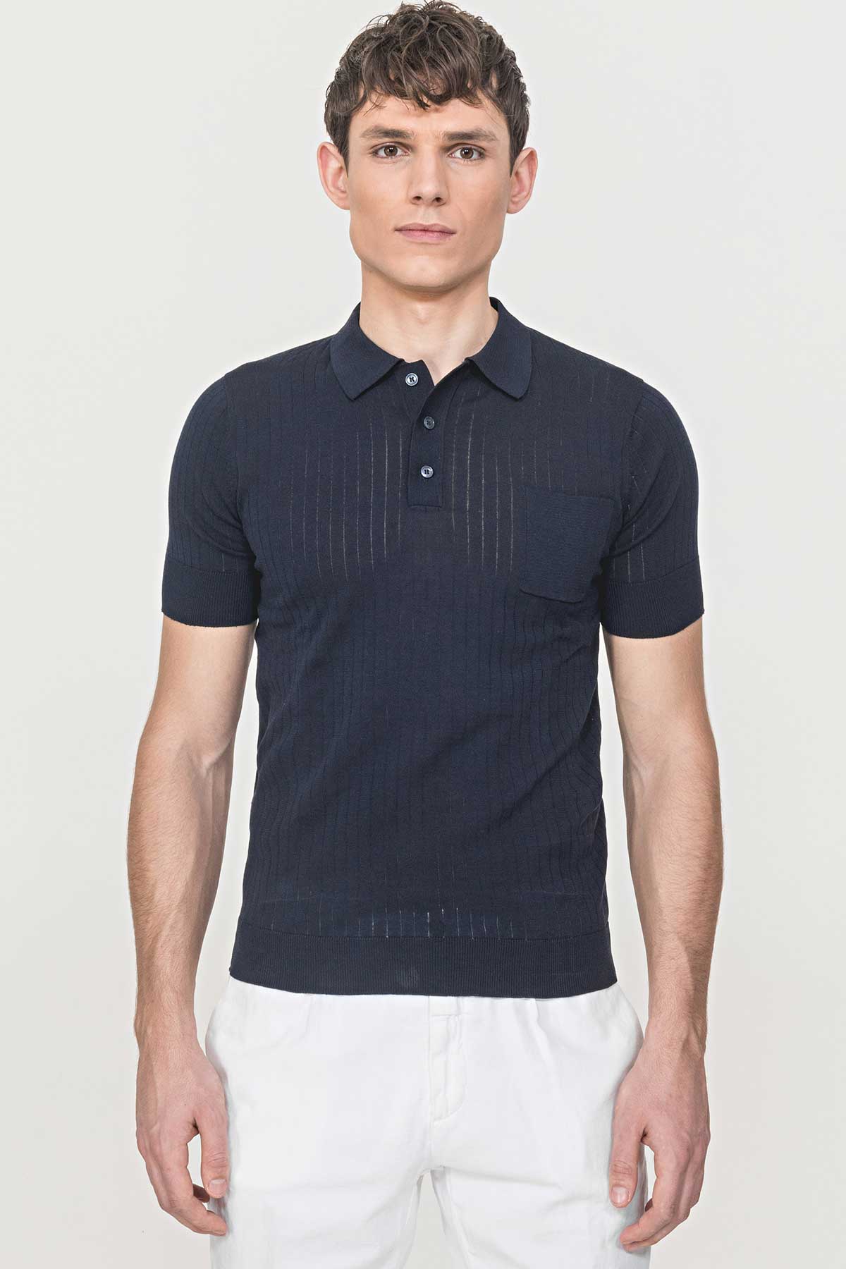 Antony Morato Polo Yaka T-shirt-Libas Trendy Fashion Store