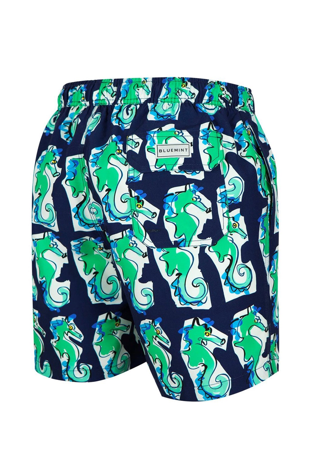 Bluemint Arthus Navy Seahorse Şort Mayo-Libas Trendy Fashion Store
