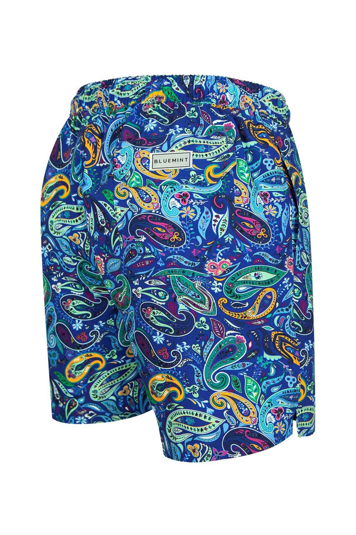 Bluemint Arthus Stretch Navy Mipa Şort Mayo-Libas Trendy Fashion Store