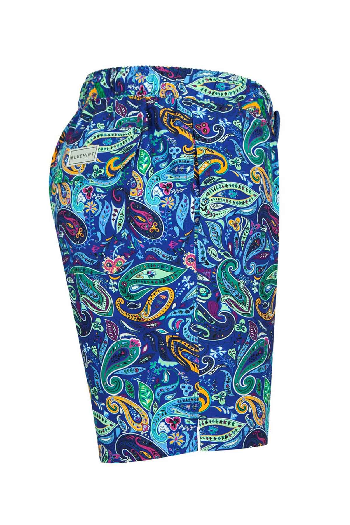 Bluemint Arthus Stretch Navy Mipa Şort Mayo-Libas Trendy Fashion Store