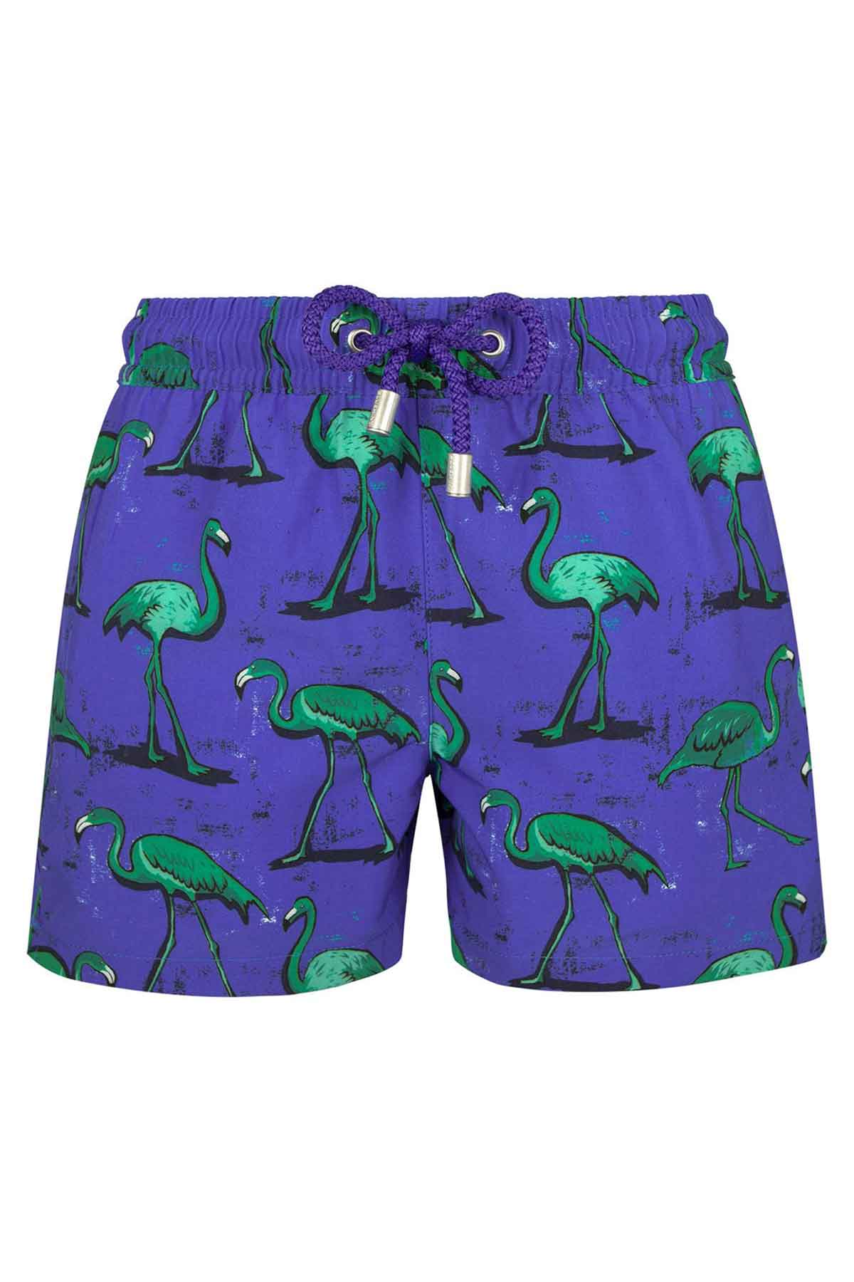 Bluemint Arthus Stretch Plum Flamingo Şort Mayo-Libas Trendy Fashion Store