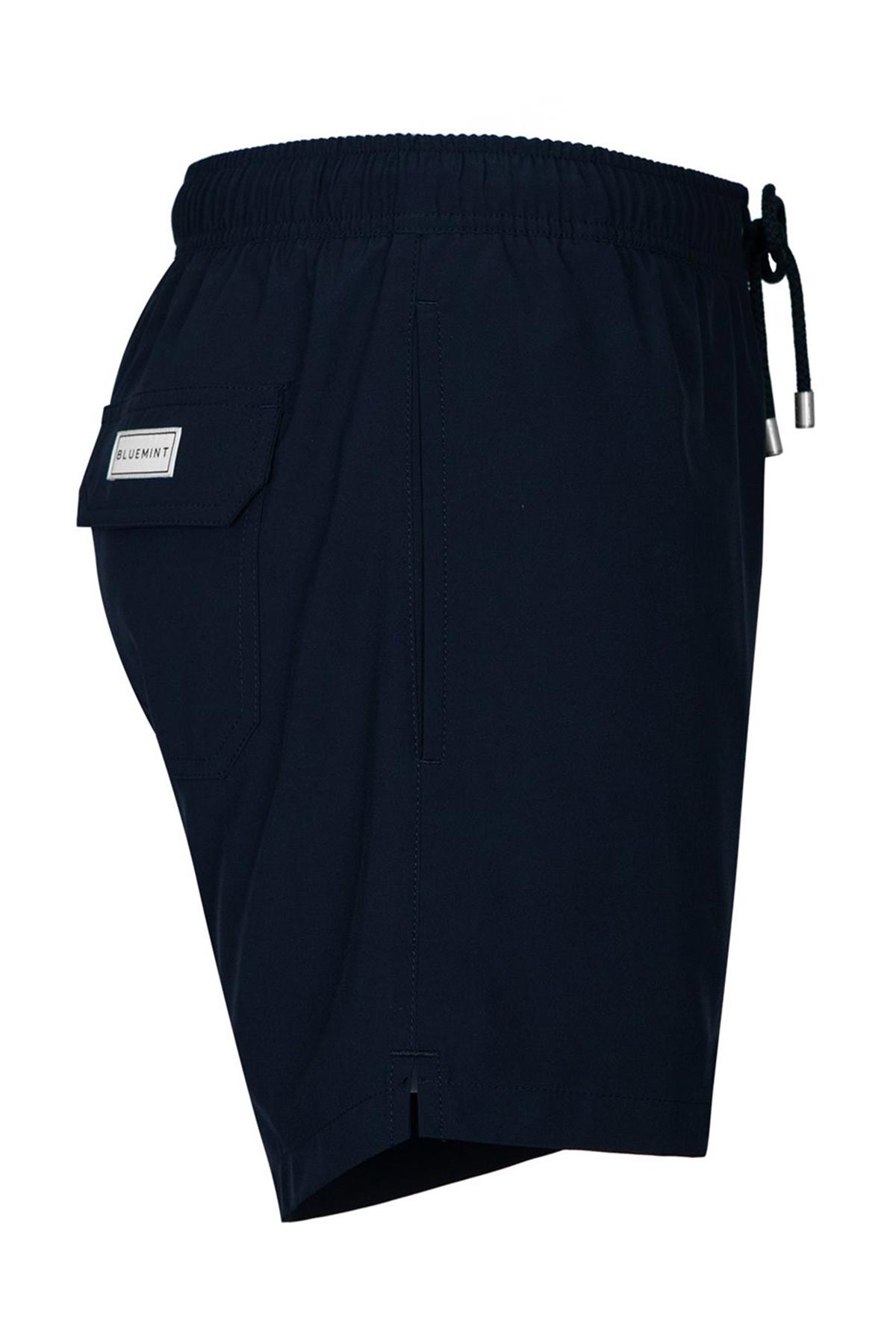 Bluemint Arthus Stretch Solid Dark Navy Şort Mayo-Libas Trendy Fashion Store