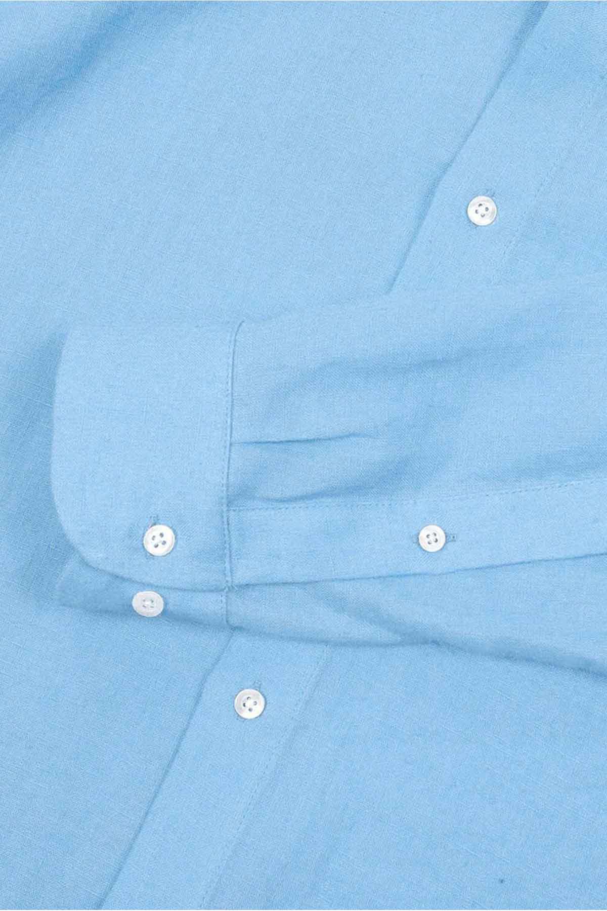 Bluemint Eric Comfort Fit Hakim Yaka Keten Gömlek-Libas Trendy Fashion Store