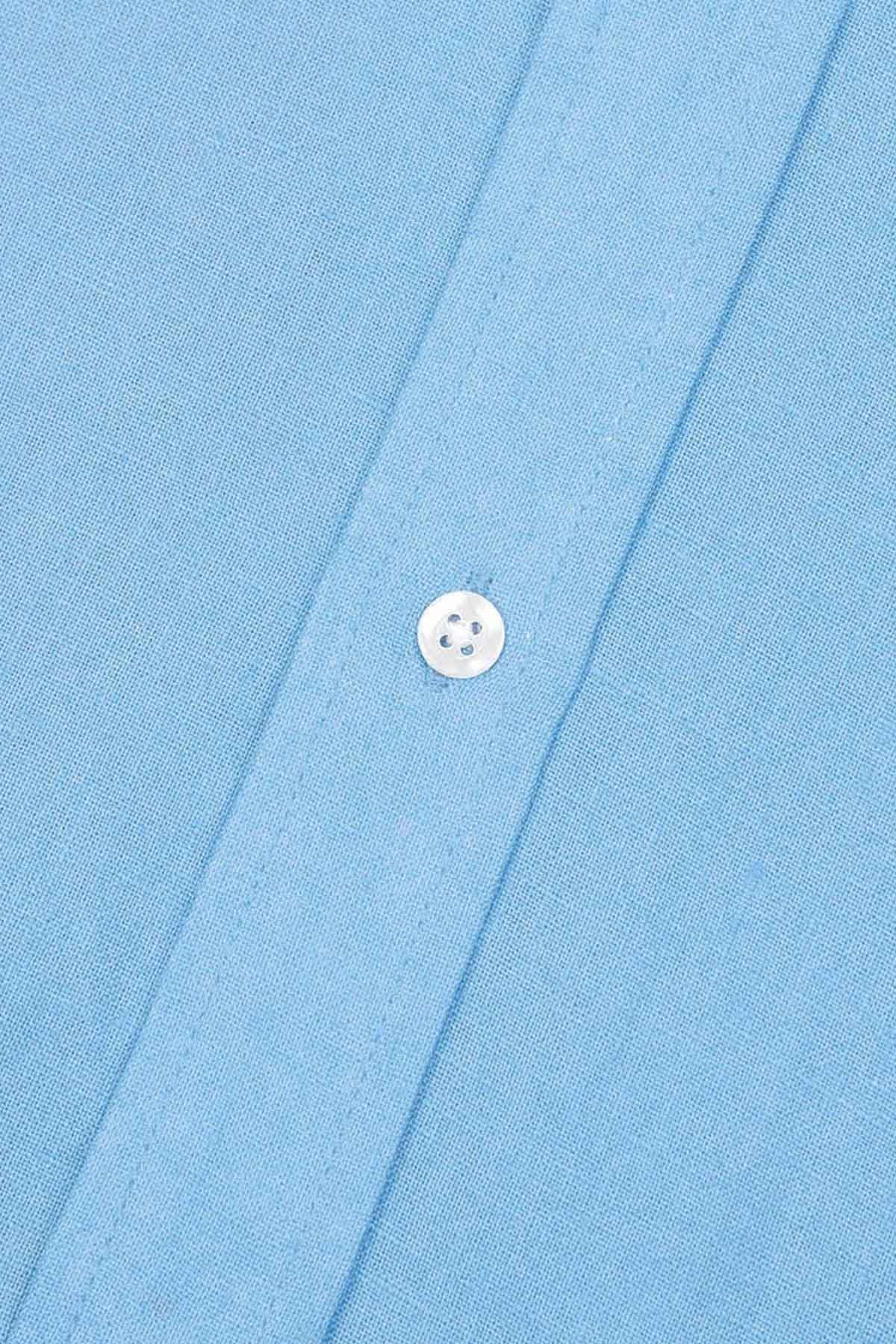 Bluemint Eric Comfort Fit Hakim Yaka Keten Gömlek-Libas Trendy Fashion Store