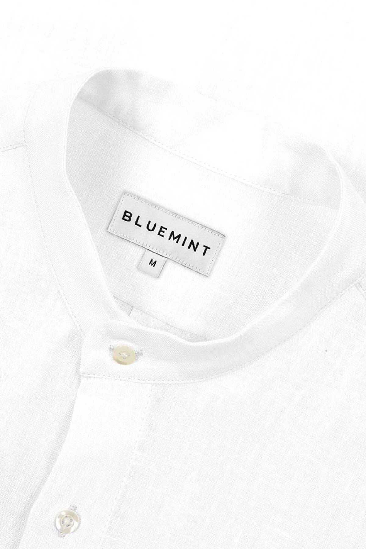 Bluemint Eric Comfort Fit Hakim Yaka Keten Gömlek-Libas Trendy Fashion Store