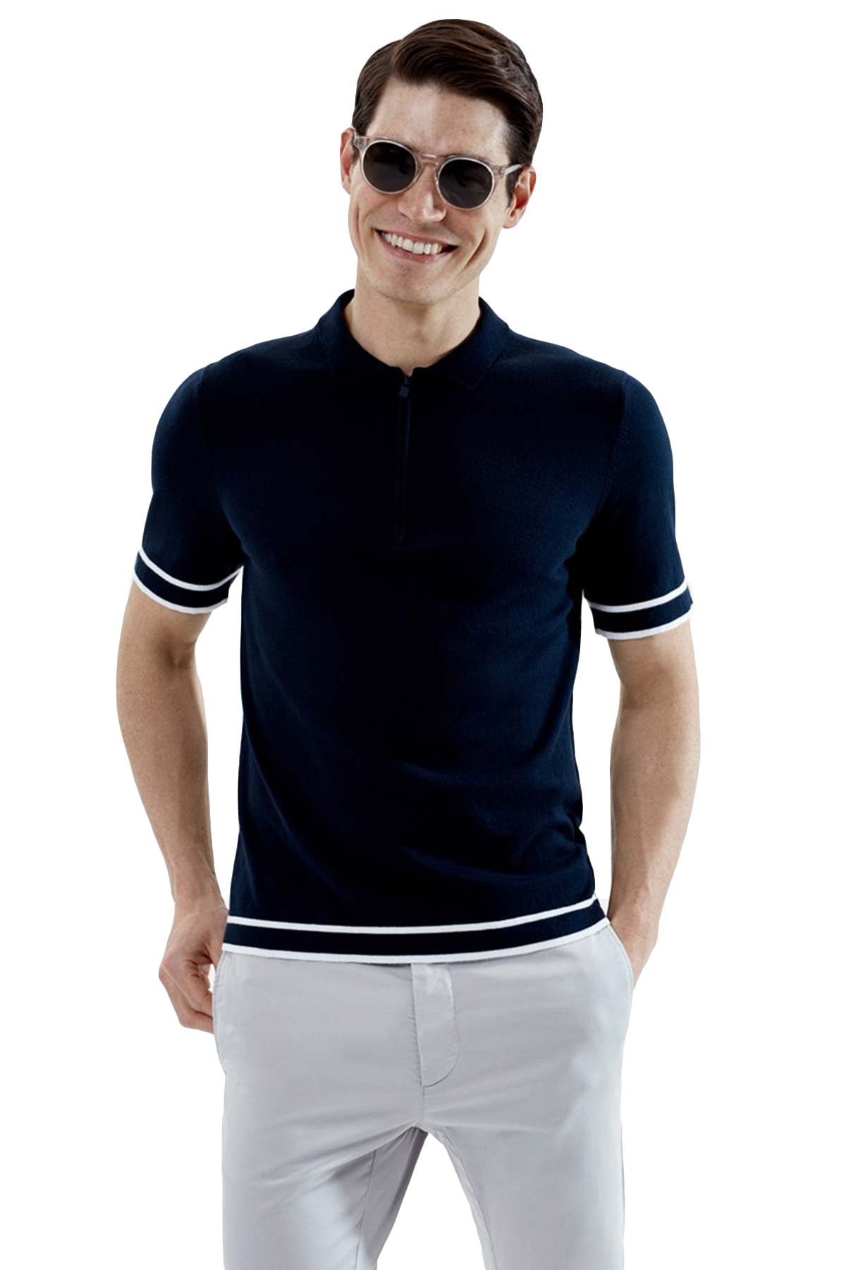 Bluemint Custom Fit Polo Yaka Paul T-shirt-Libas Trendy Fashion Store