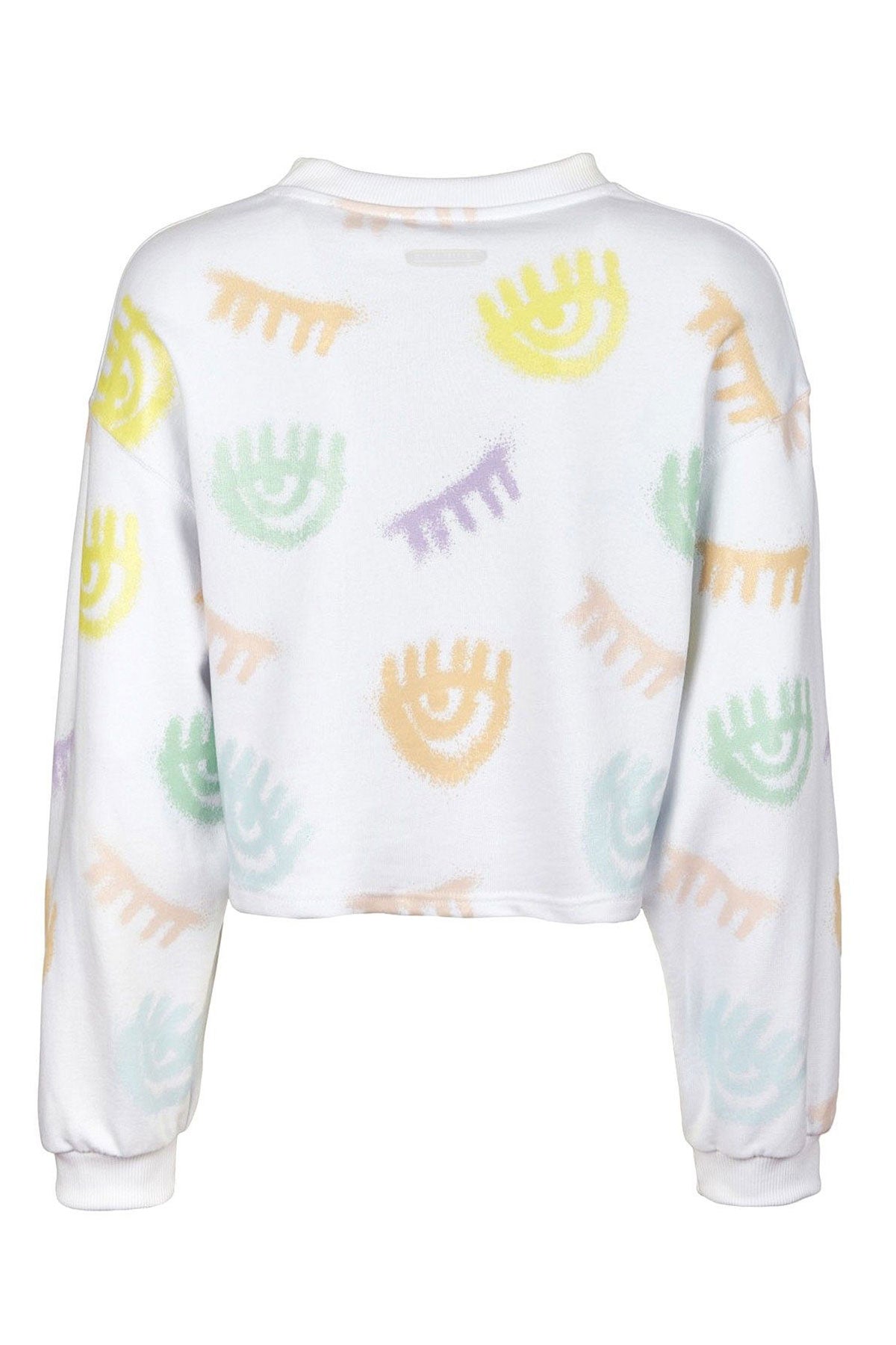 Chiara Ferragni Crop Top Sweatshirt-Libas Trendy Fashion Store