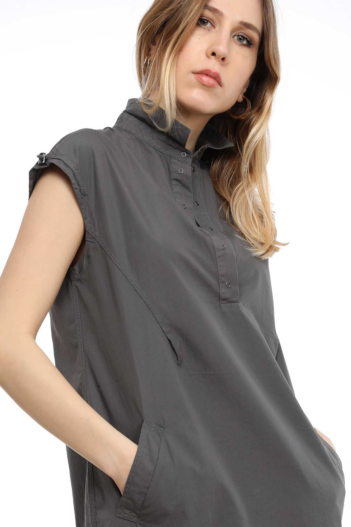 Tonet Polo Yaka Elbise-Libas Trendy Fashion Store