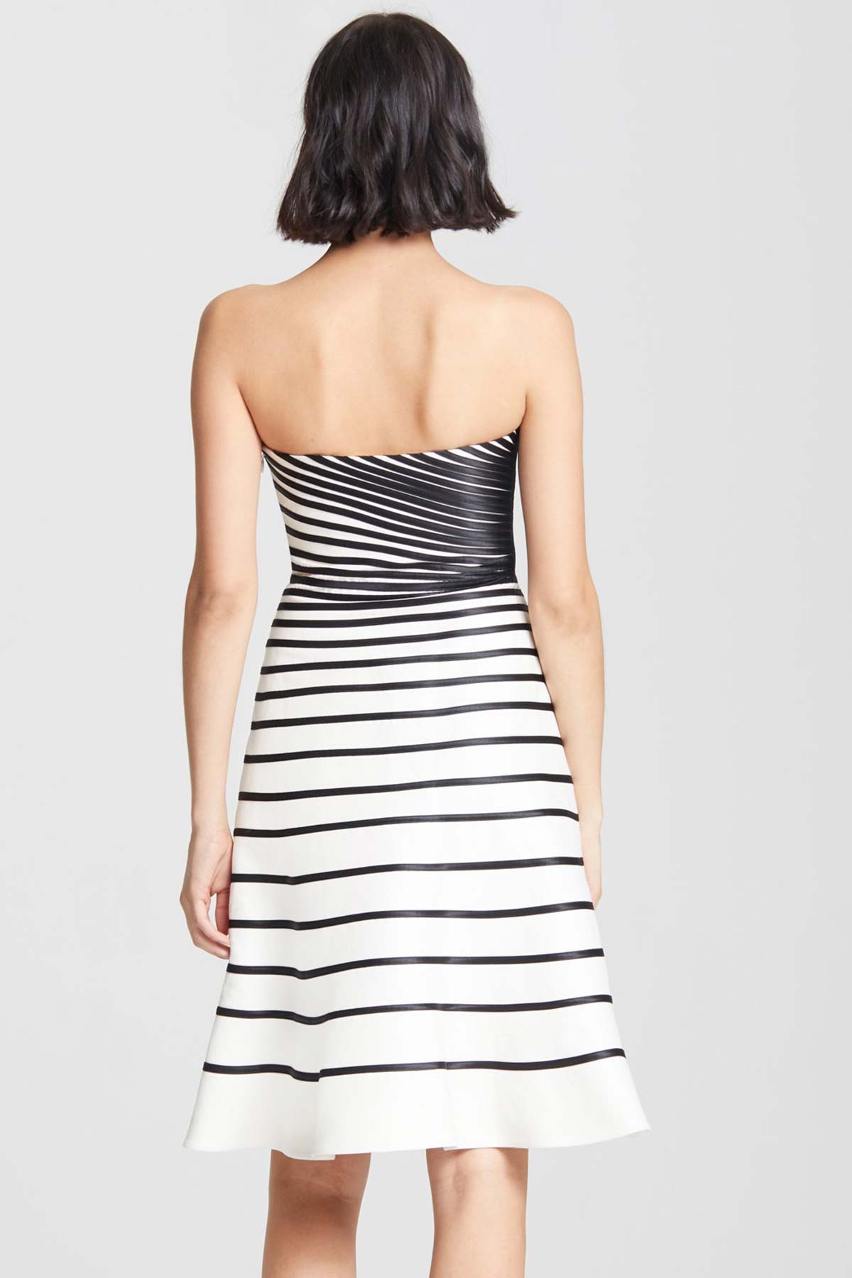 Halston Straplez Abiye Elbise-Libas Trendy Fashion Store