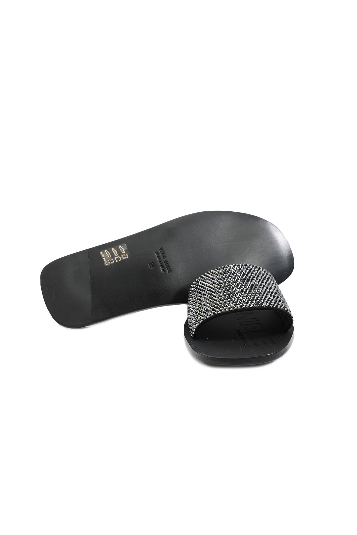 Eddy Daniele Swarovski Taşlı Terlik-Libas Trendy Fashion Store