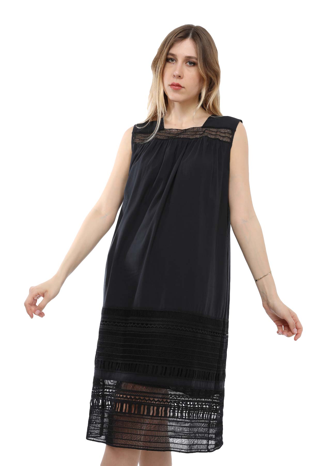 Alpha Studio Midi Elbise-Libas Trendy Fashion Store