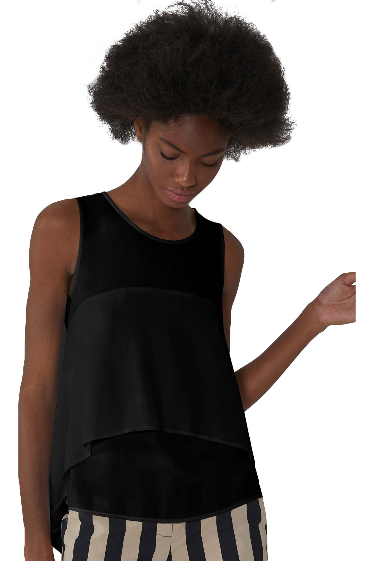 Trussardi Jeans Volanlı Bluz-Libas Trendy Fashion Store