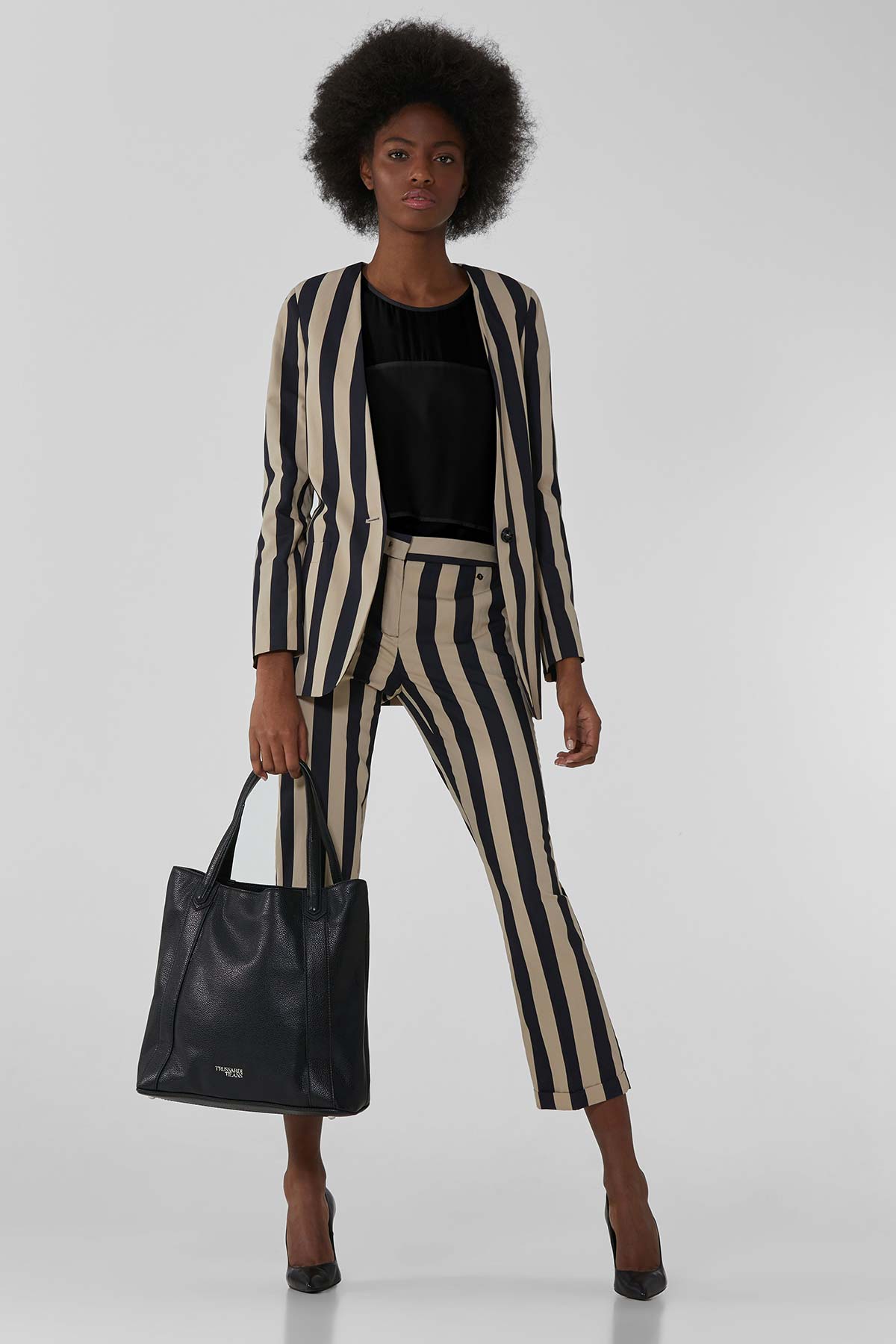 Trussardi Jeans Volanlı Bluz-Libas Trendy Fashion Store