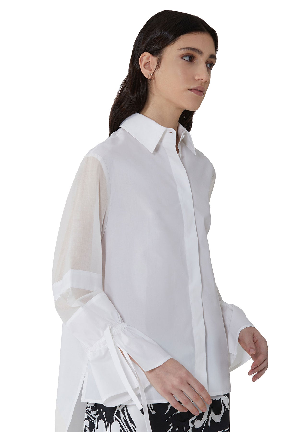 Trussardi Jeans Oversize Gömlek-Libas Trendy Fashion Store