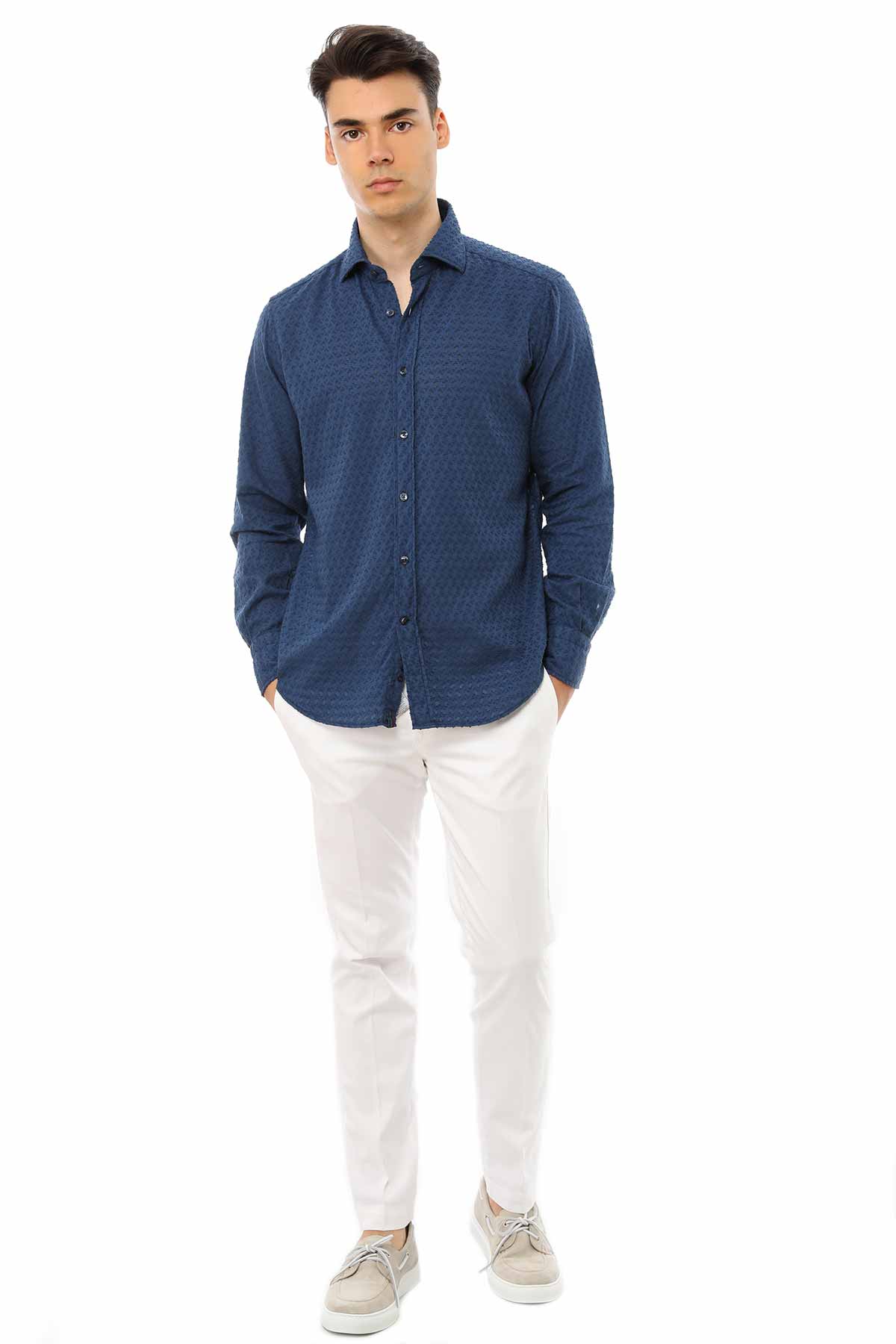 Tintoria Mattei Contemporary Fit Gömlek