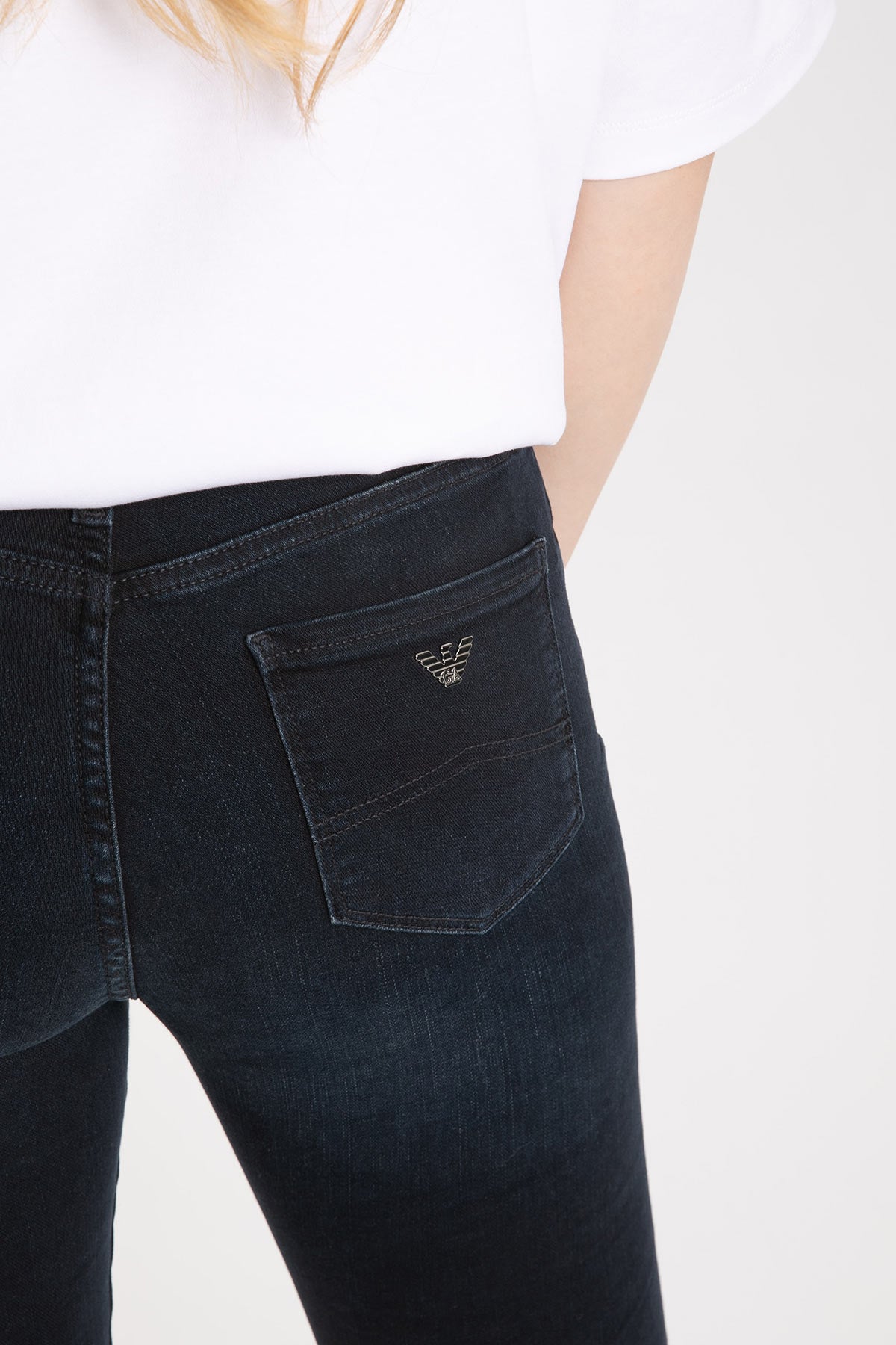 Emporio Armani Yüksek Bel Skinny Fit Jeans-Libas Trendy Fashion Store