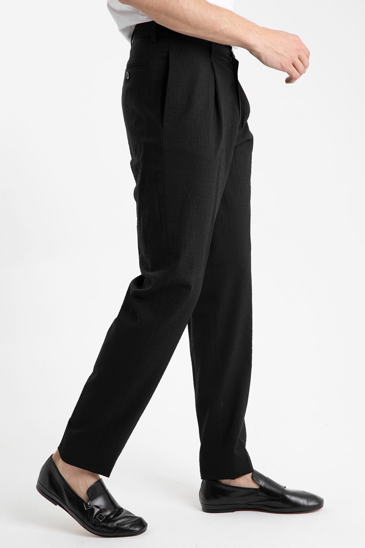 Emporio Armani Havuç Kesim Gofre Kumaş Pantolon-Libas Trendy Fashion Store